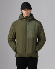 MENS HELIOS LT HOODY JACKET Green