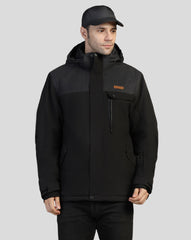 MENS VERTEX WINTER JACKET Midnight Black
