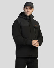MENS VERTEX WINTER JACKET Midnight Black