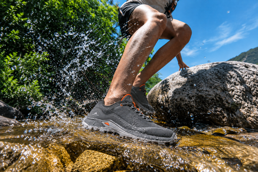 Waterproof vs Water resistant shoe