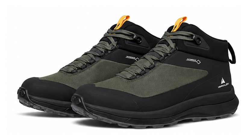 CYCLONE MID HTX WATERPROOF HIKING & TREKKING SHOES (Green)