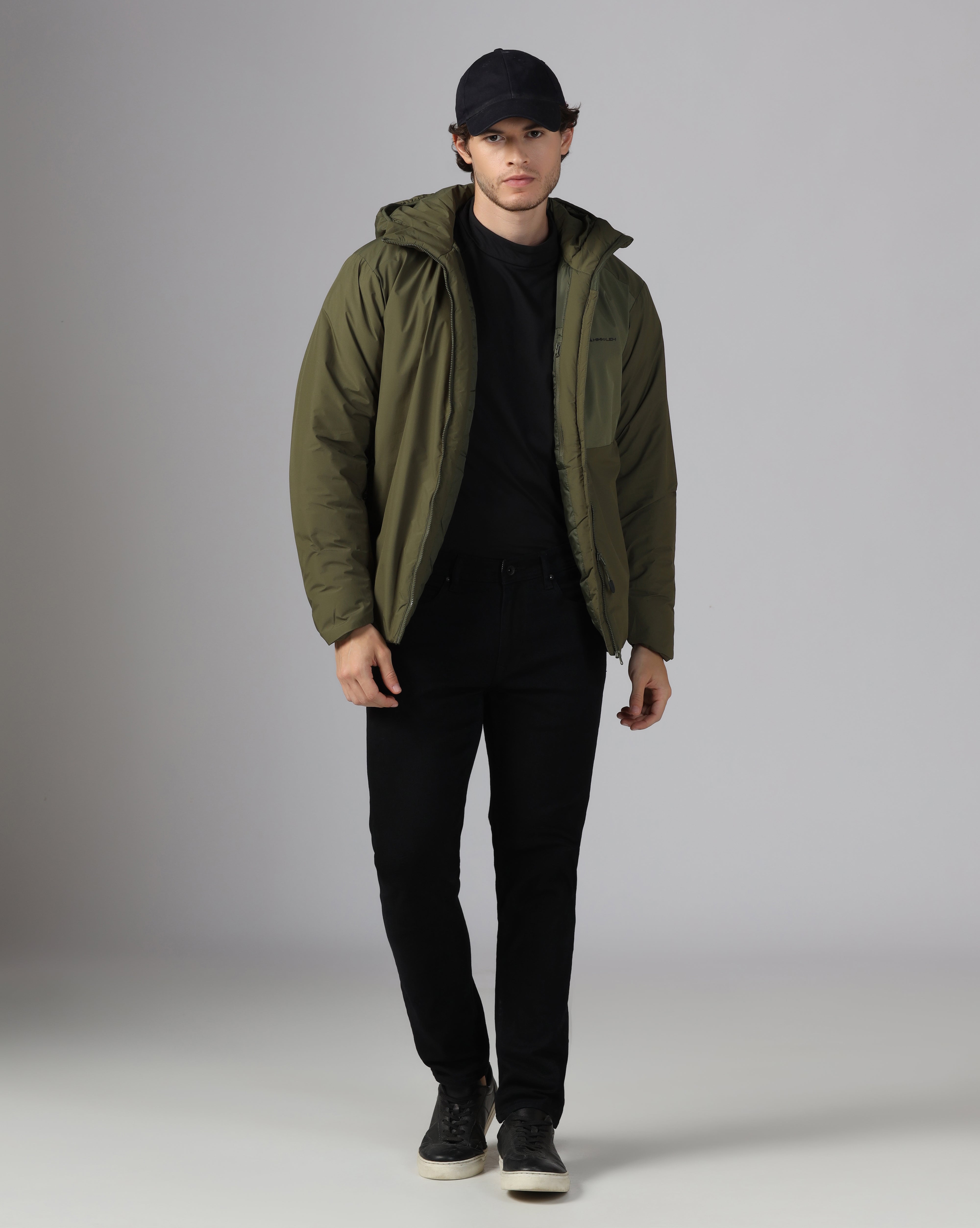 MENS HELIOS LT HOODY JACKET Green