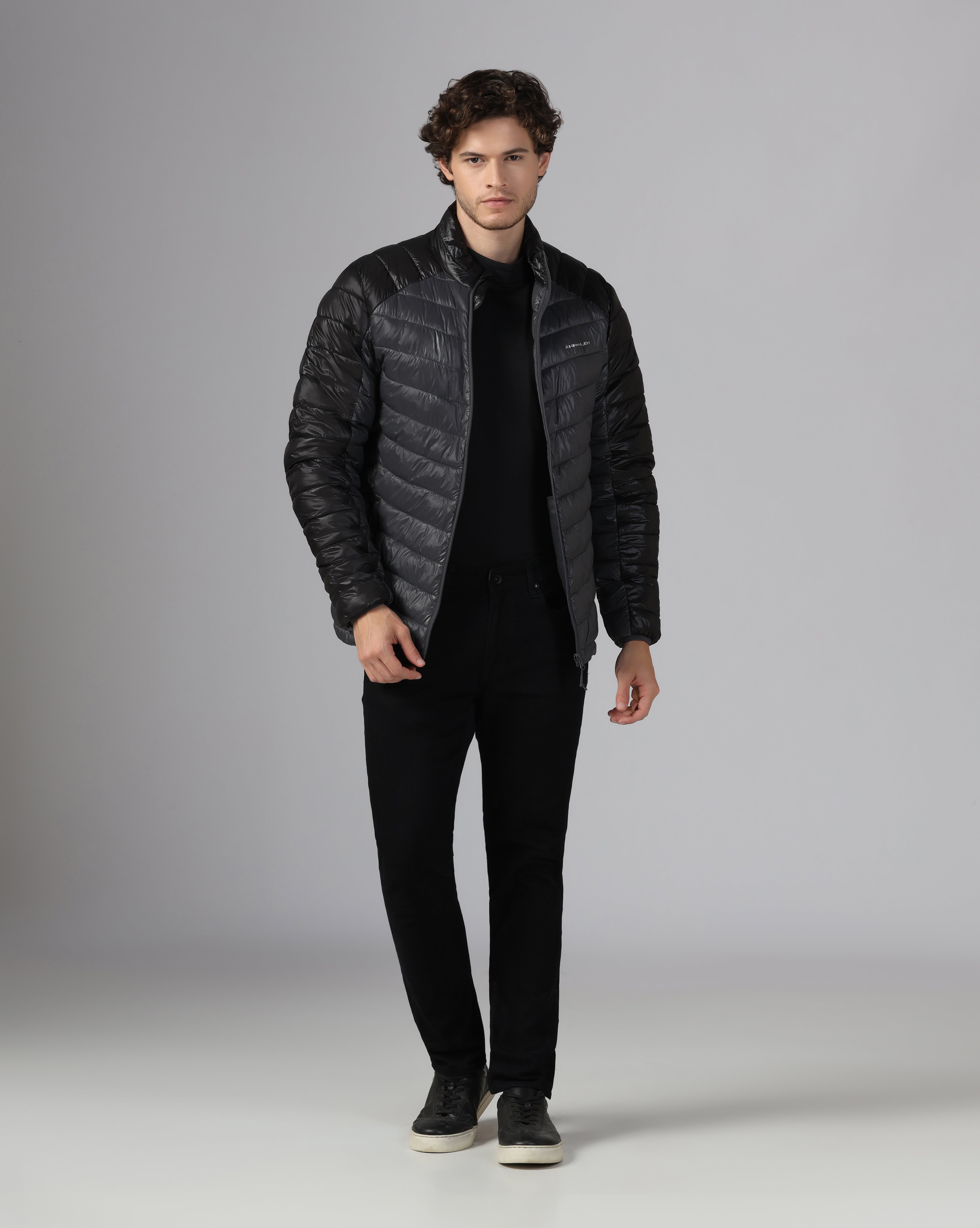 MENS AERIX PUFFER JACKET Black/Grey