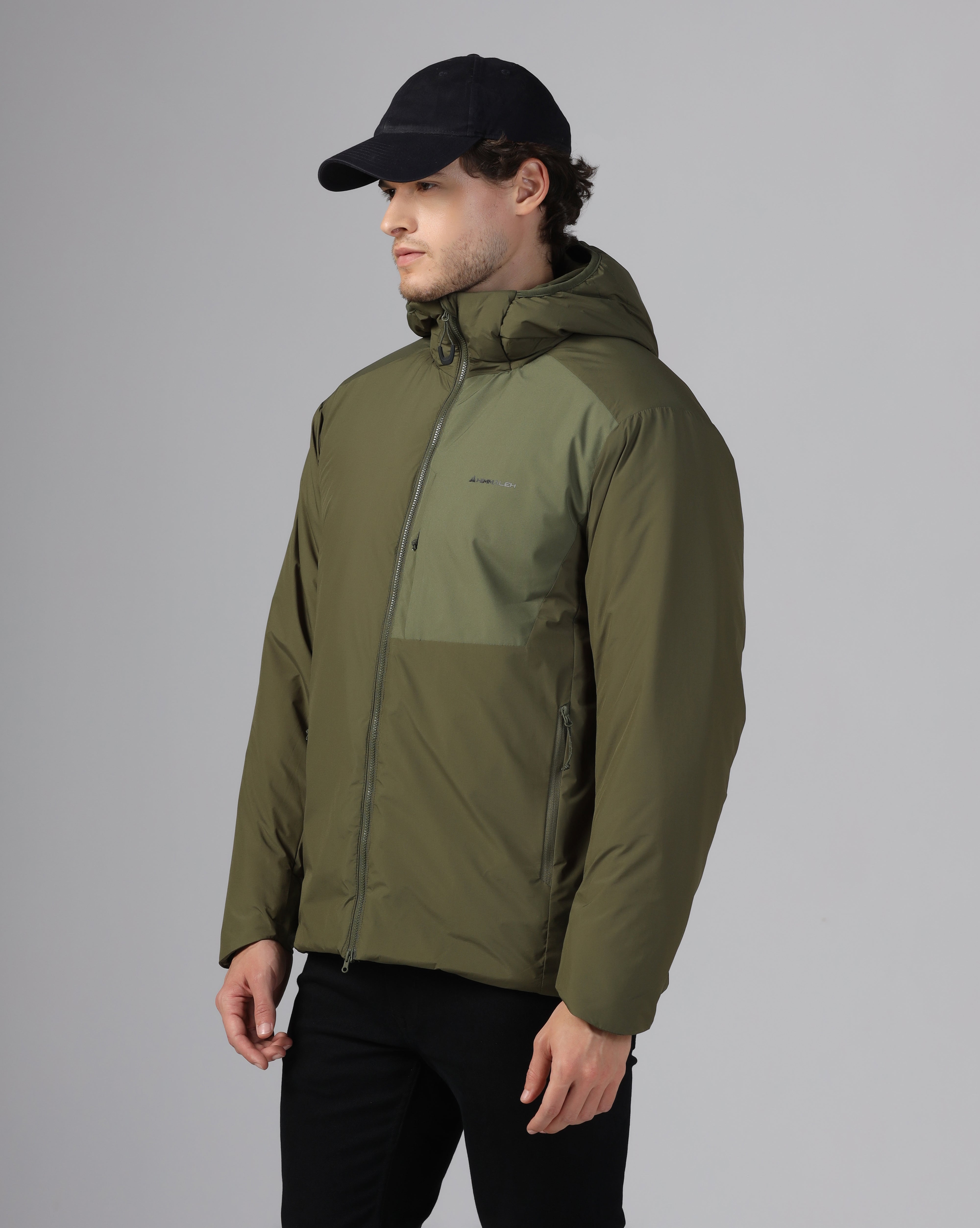 MENS HELIOS LT HOODY JACKET Green