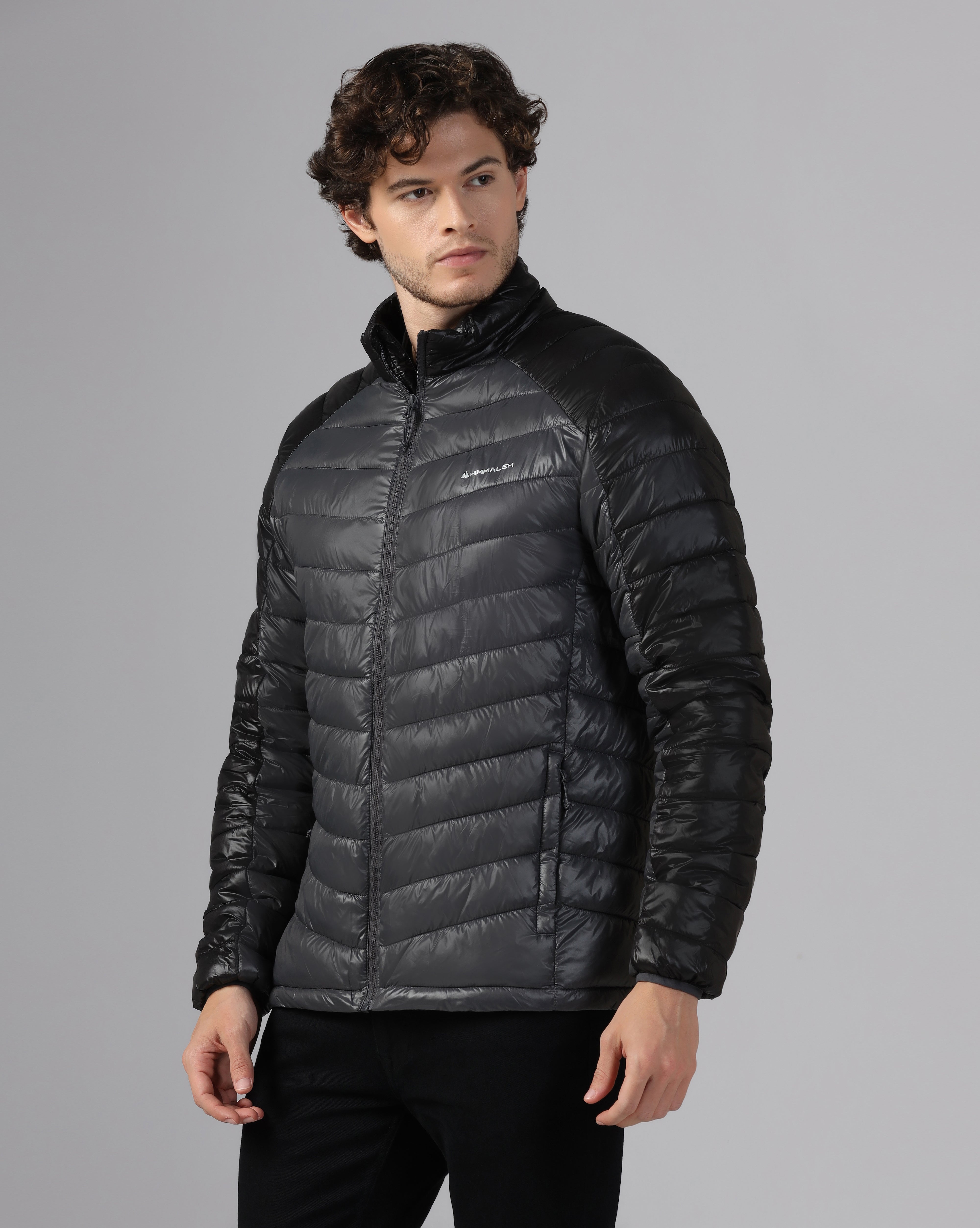 MENS AERIX PUFFER JACKET Black/Grey