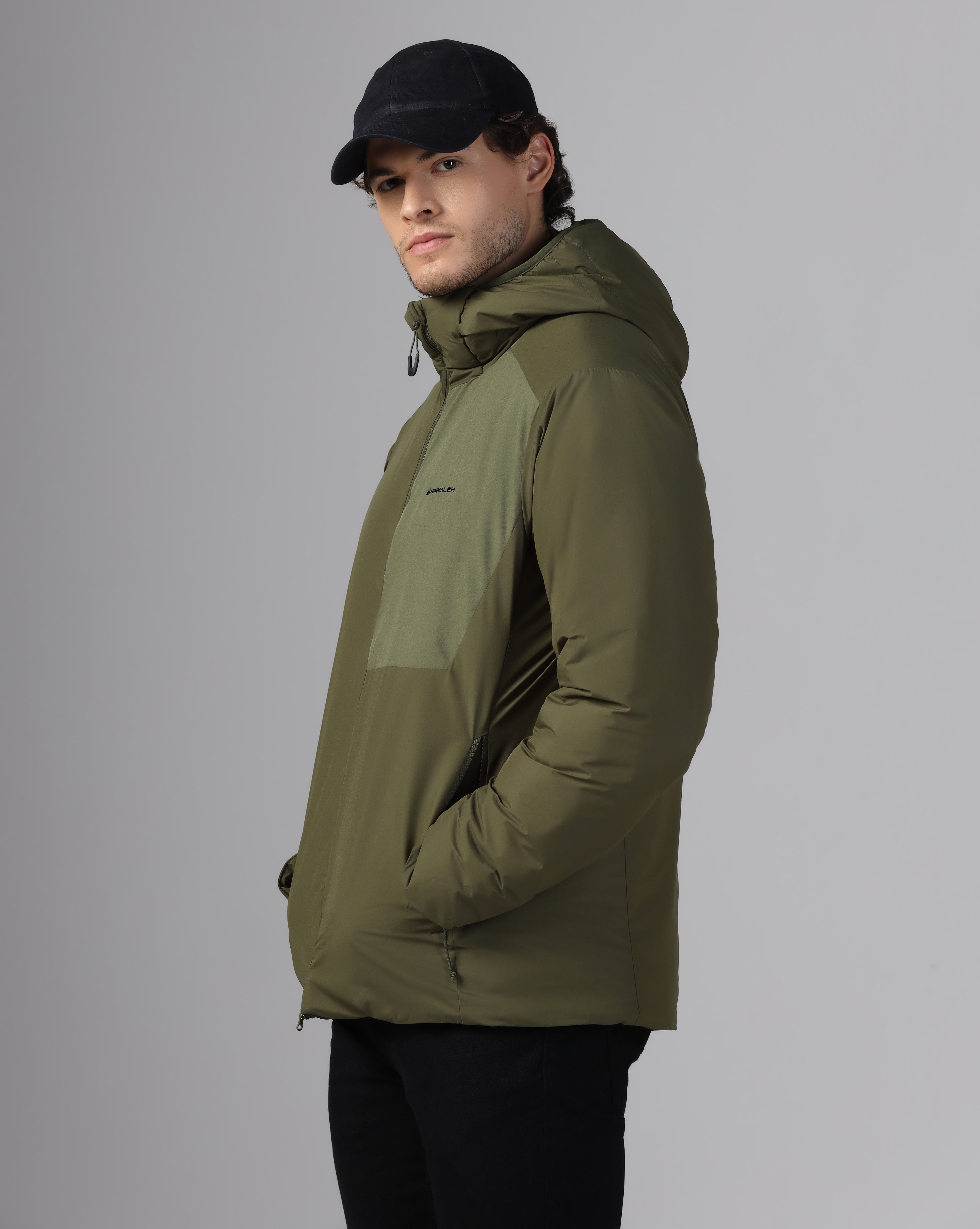 MENS HELIOS LT HOODY JACKET Green