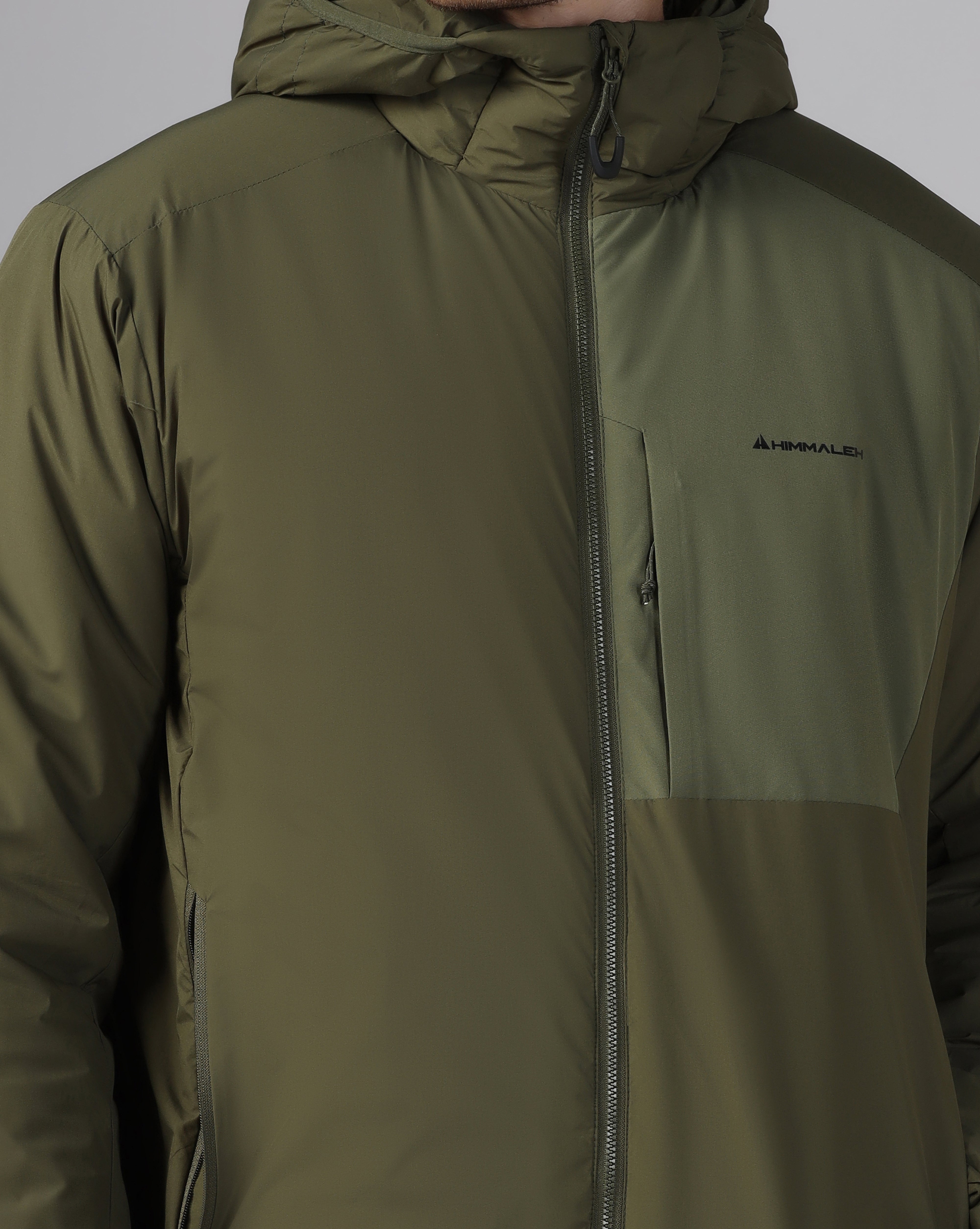 MENS HELIOS LT HOODY JACKET Green