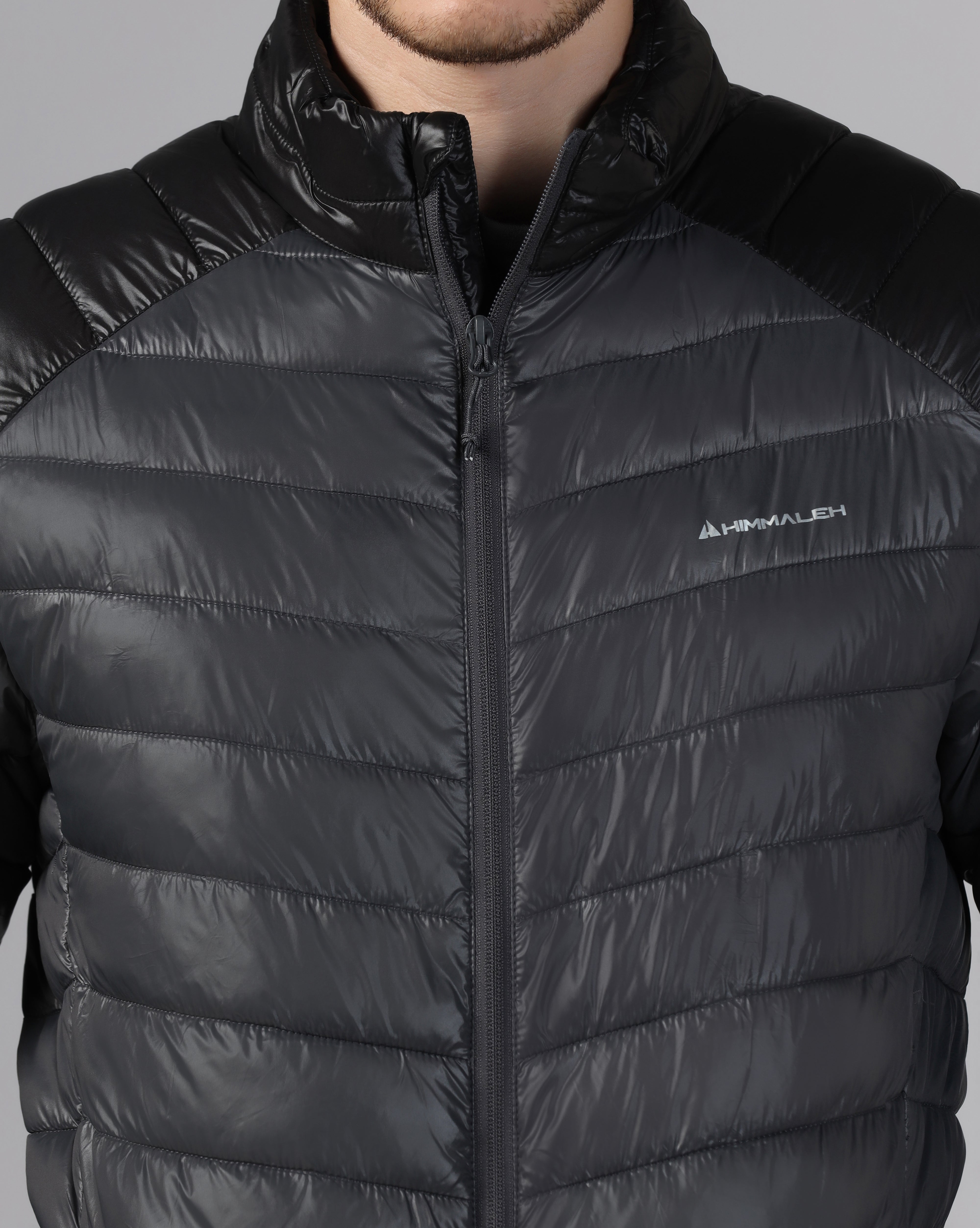 MENS AERIX PUFFER JACKET Black/Grey
