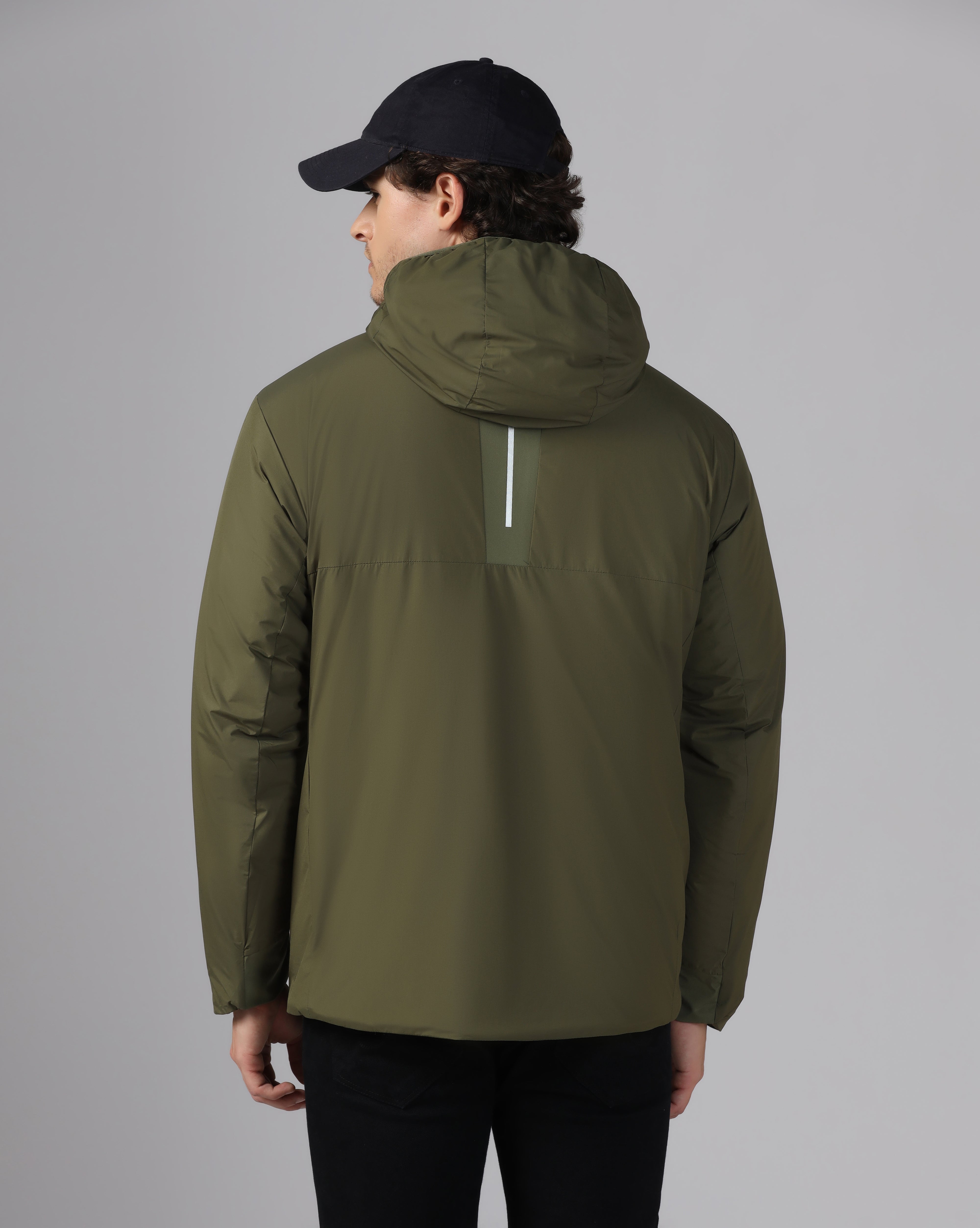 MENS HELIOS LT HOODY JACKET Green