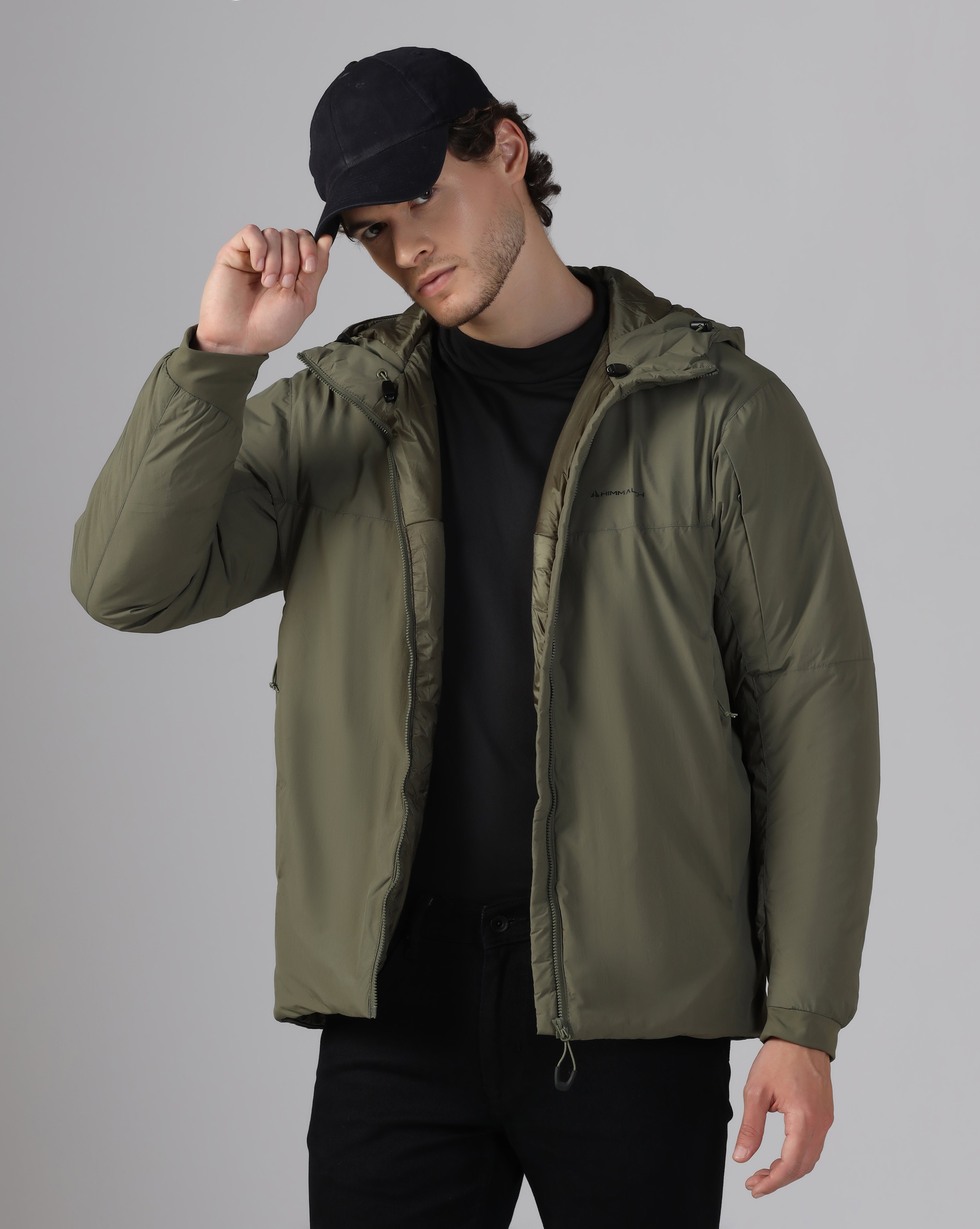 MENS ATOM LT HOODY JACKET Green