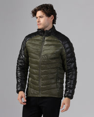 MENS AERIX PUFFER JACKET Black/Green