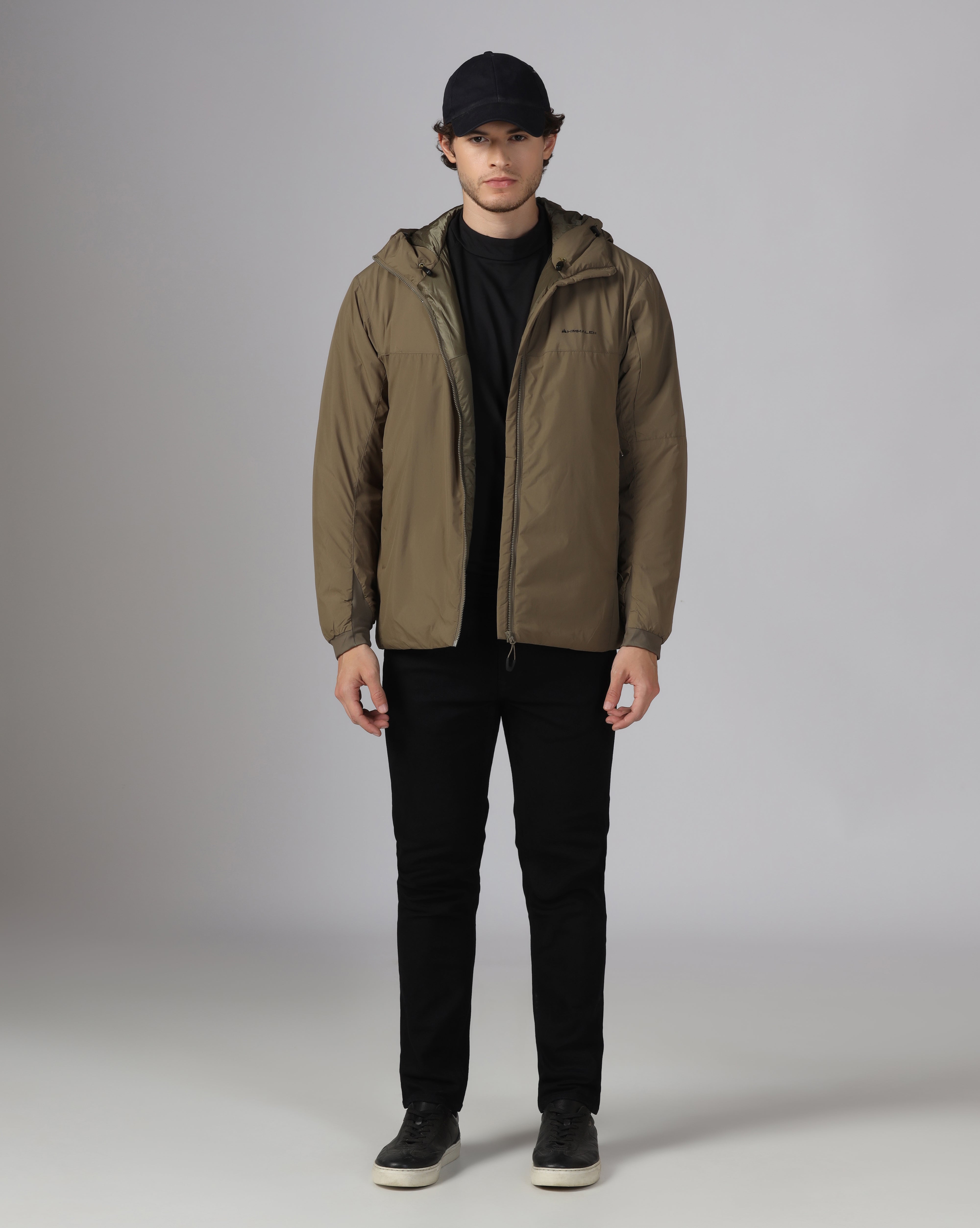 MENS ATOM LT HOODY JACKET Brown