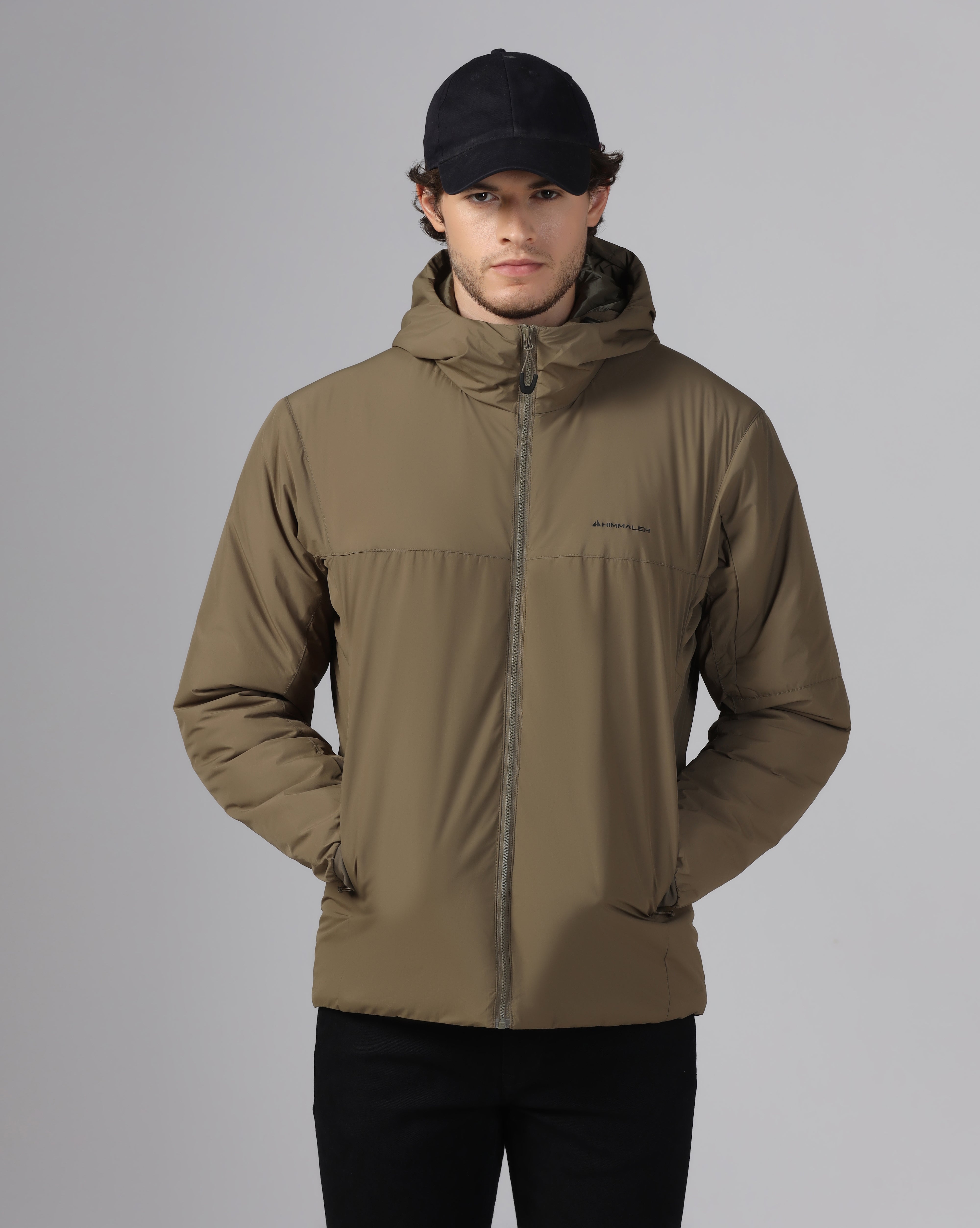 MENS ATOM LT HOODY JACKET Brown