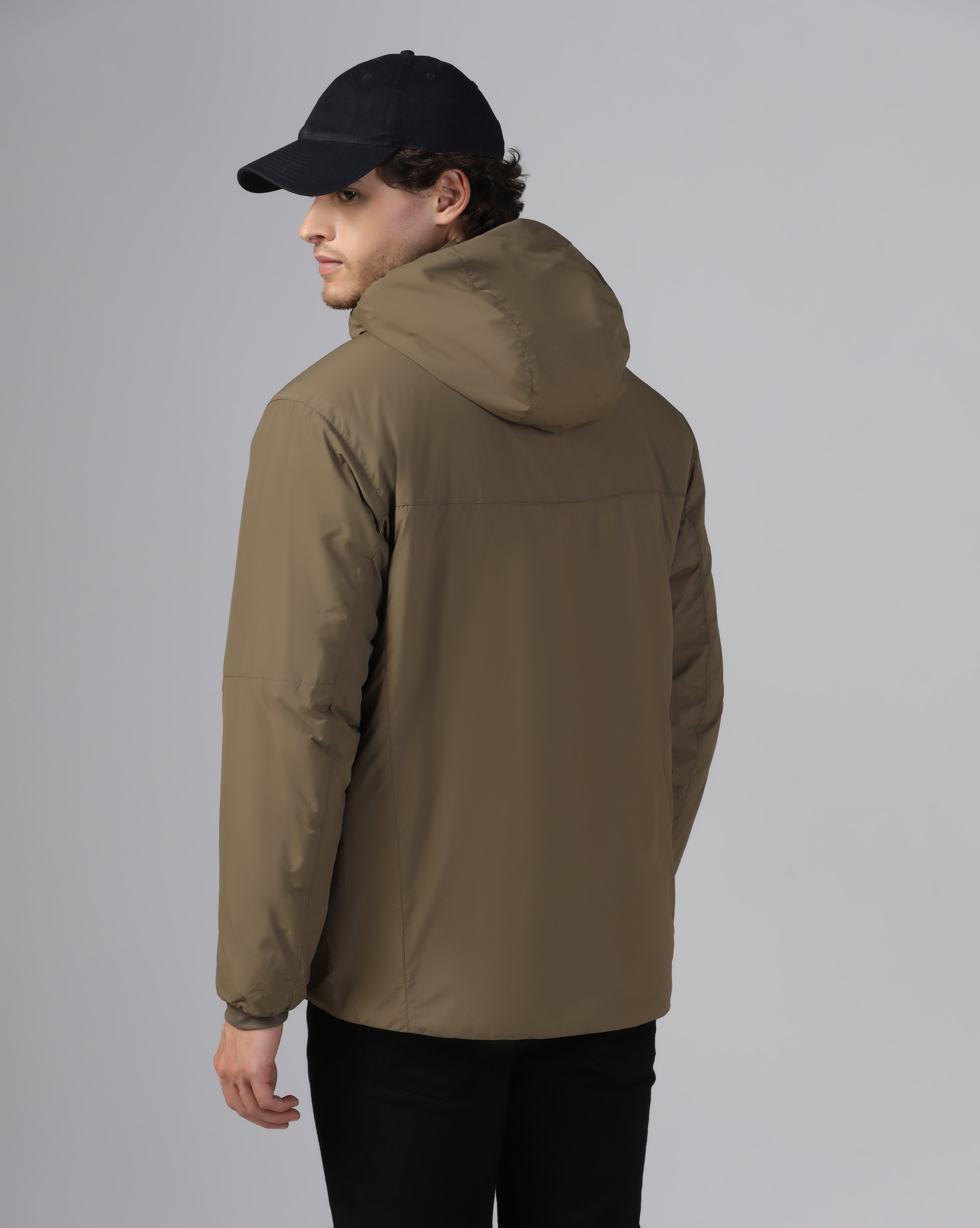 MENS ATOM LT HOODY JACKET Brown