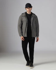 MENS ATOM LT HOODY JACKET Grey