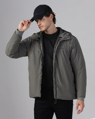 MENS ATOM LT HOODY JACKET Grey