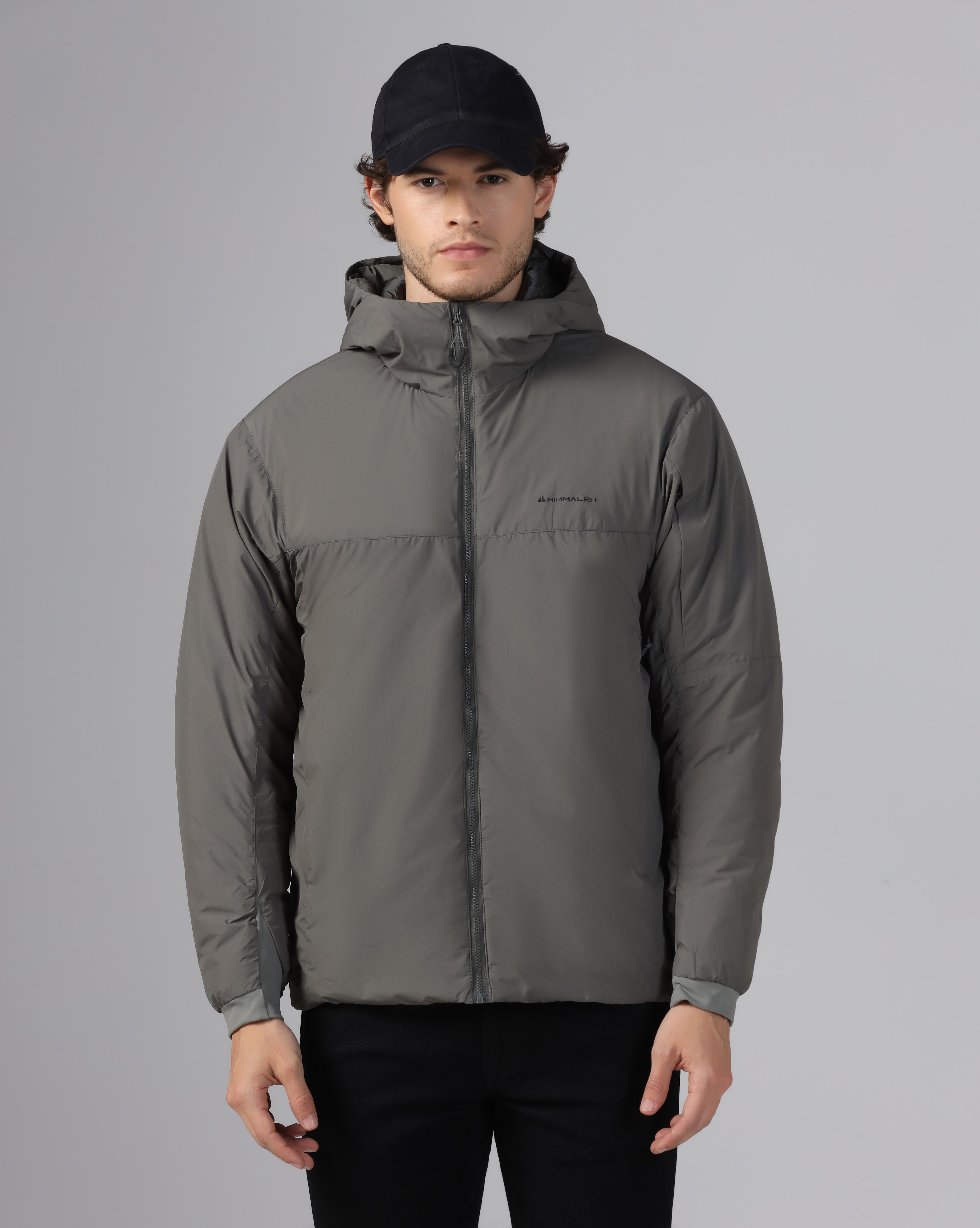 MENS ATOM LT HOODY JACKET Grey