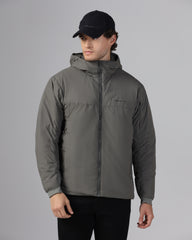 MENS ATOM LT HOODY JACKET Grey