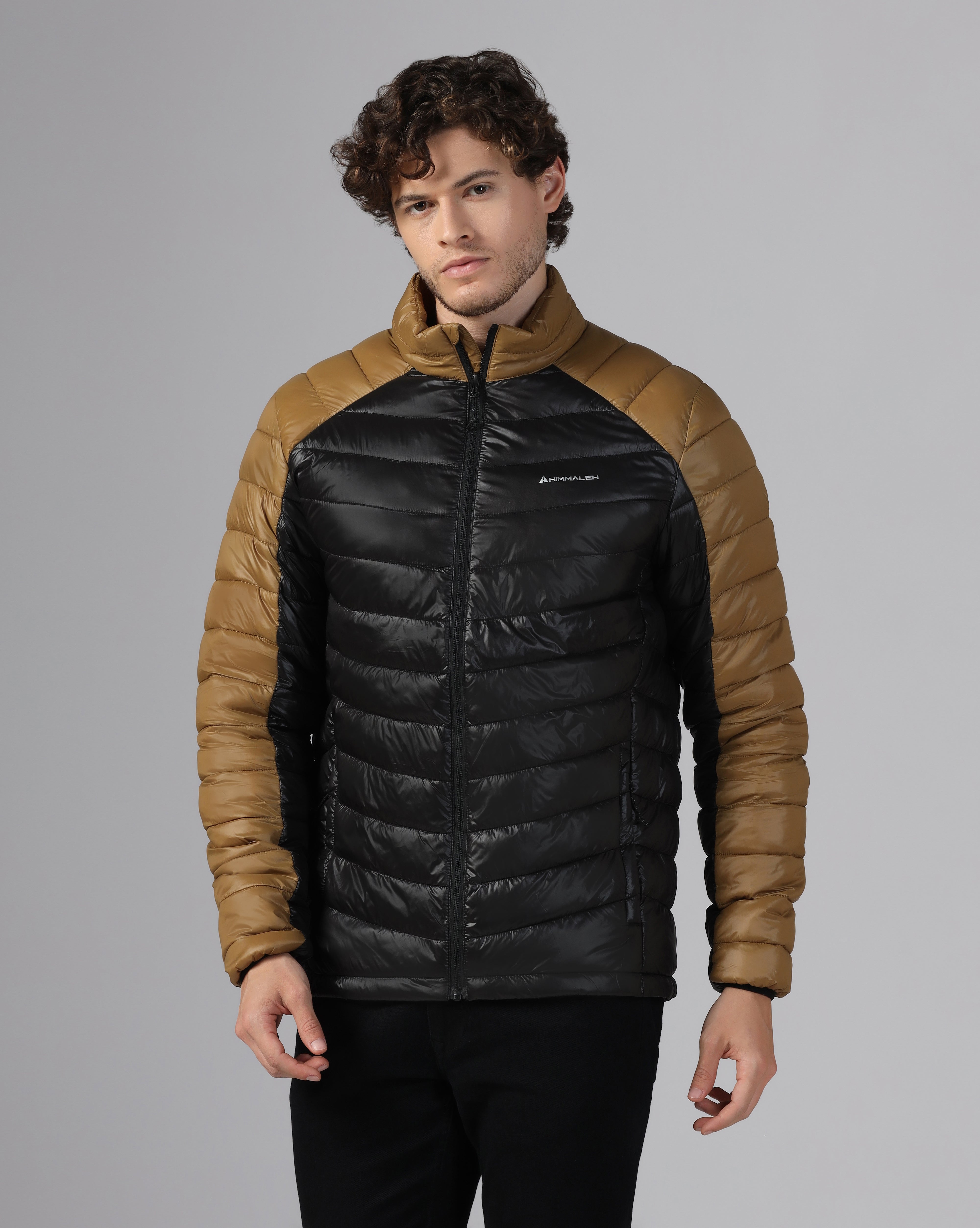 MENS AERIX PUFFER JACKET Yellow/Black