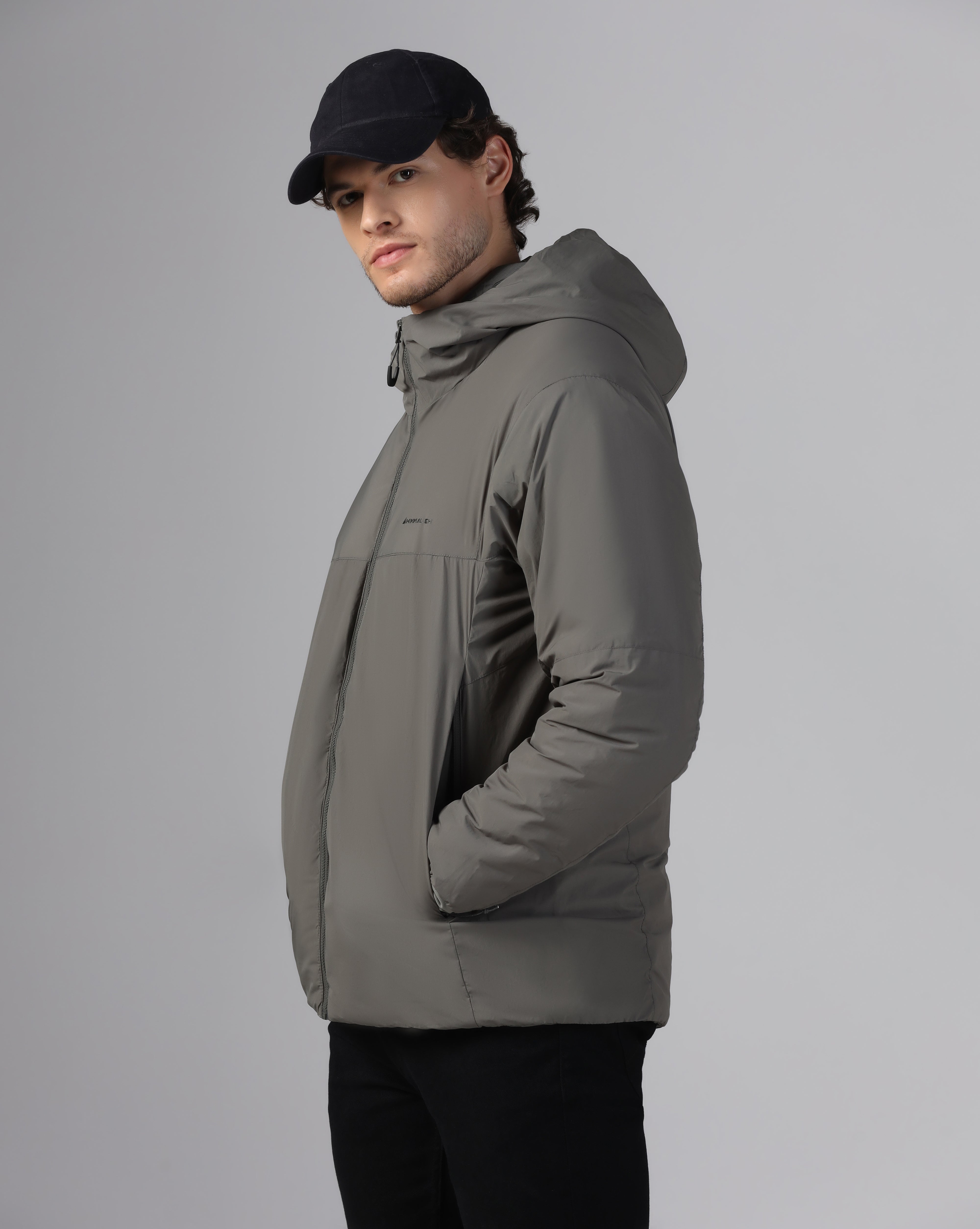 MENS ATOM LT HOODY JACKET Grey