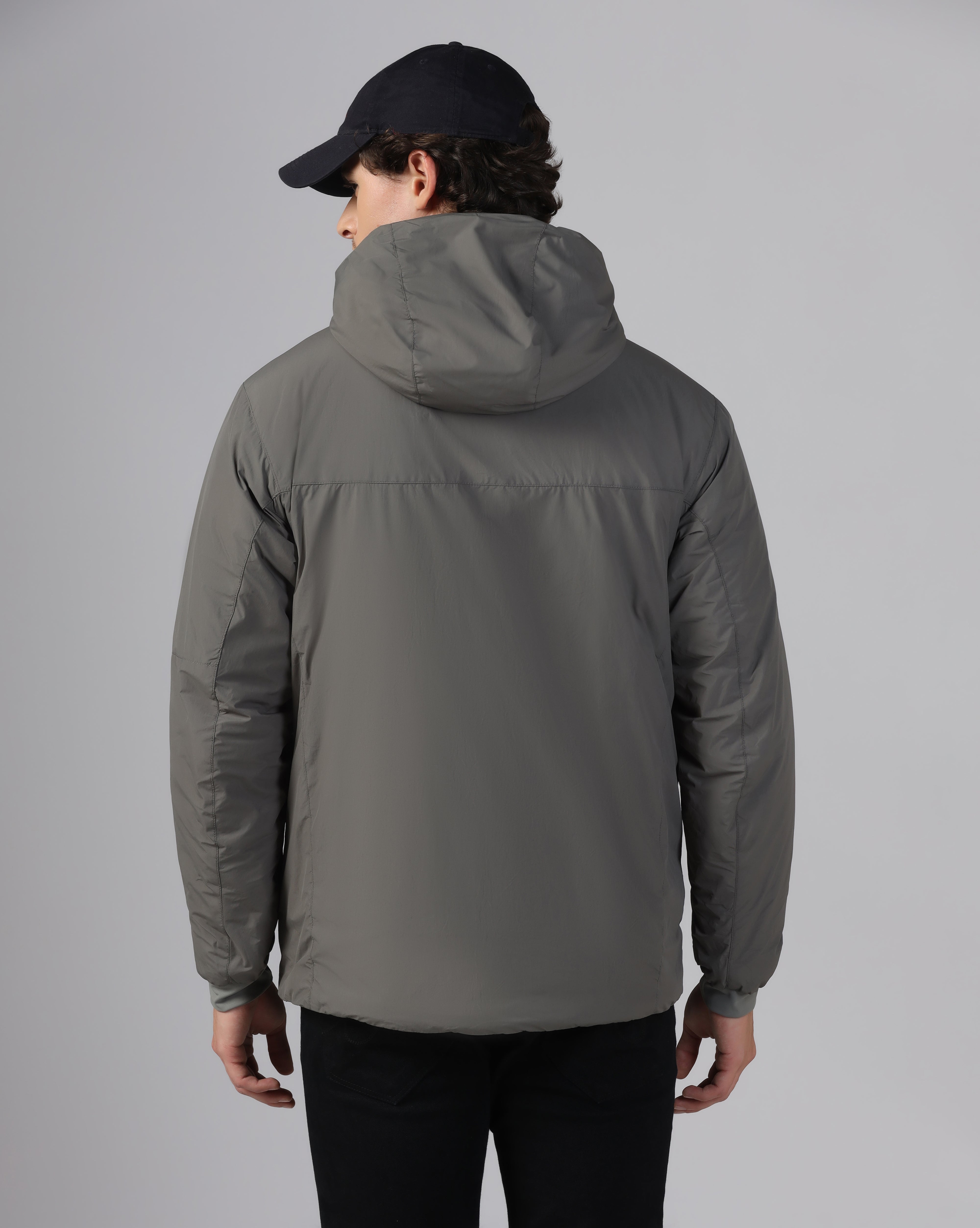 MENS ATOM LT HOODY JACKET Grey