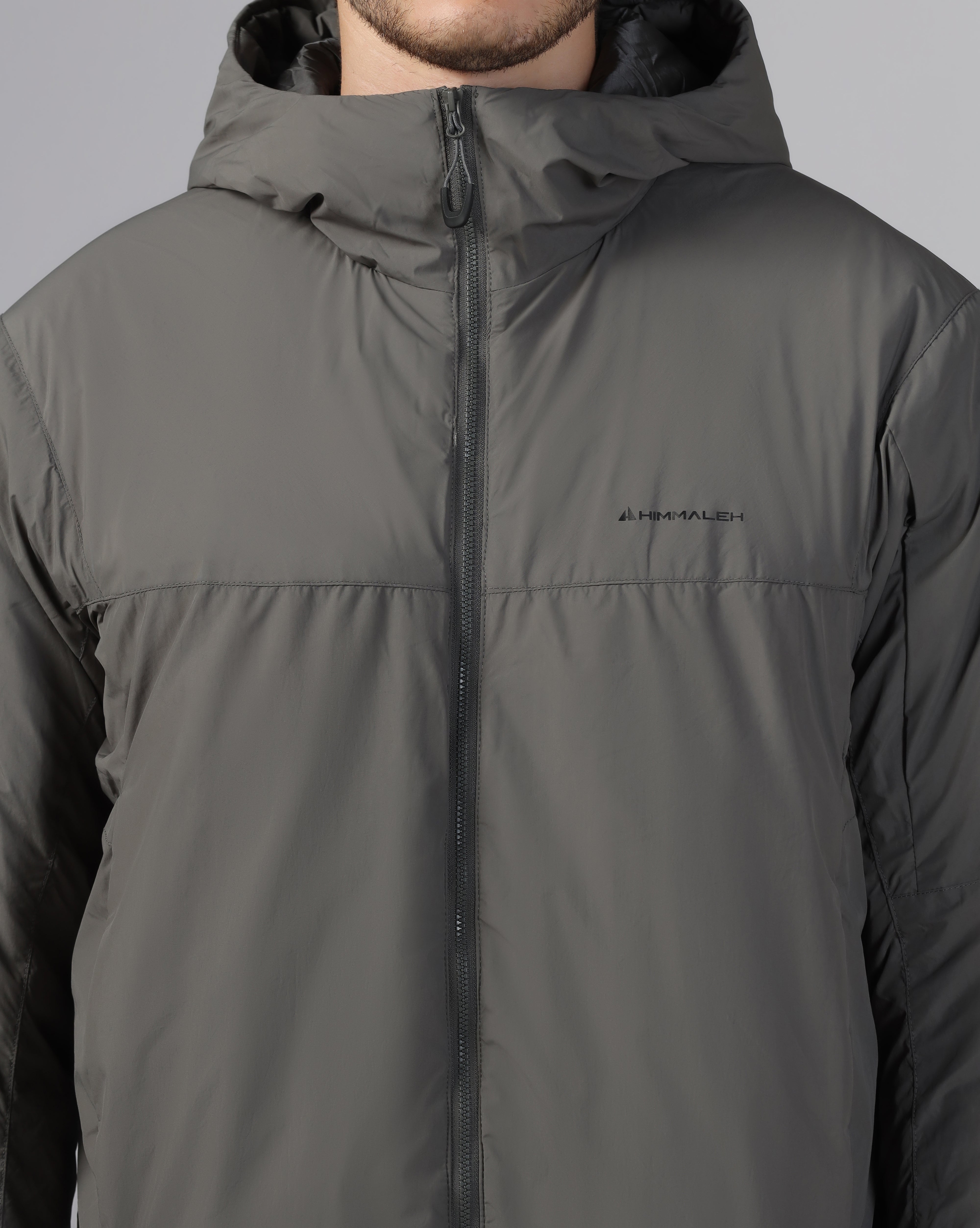 MENS ATOM LT HOODY JACKET Grey