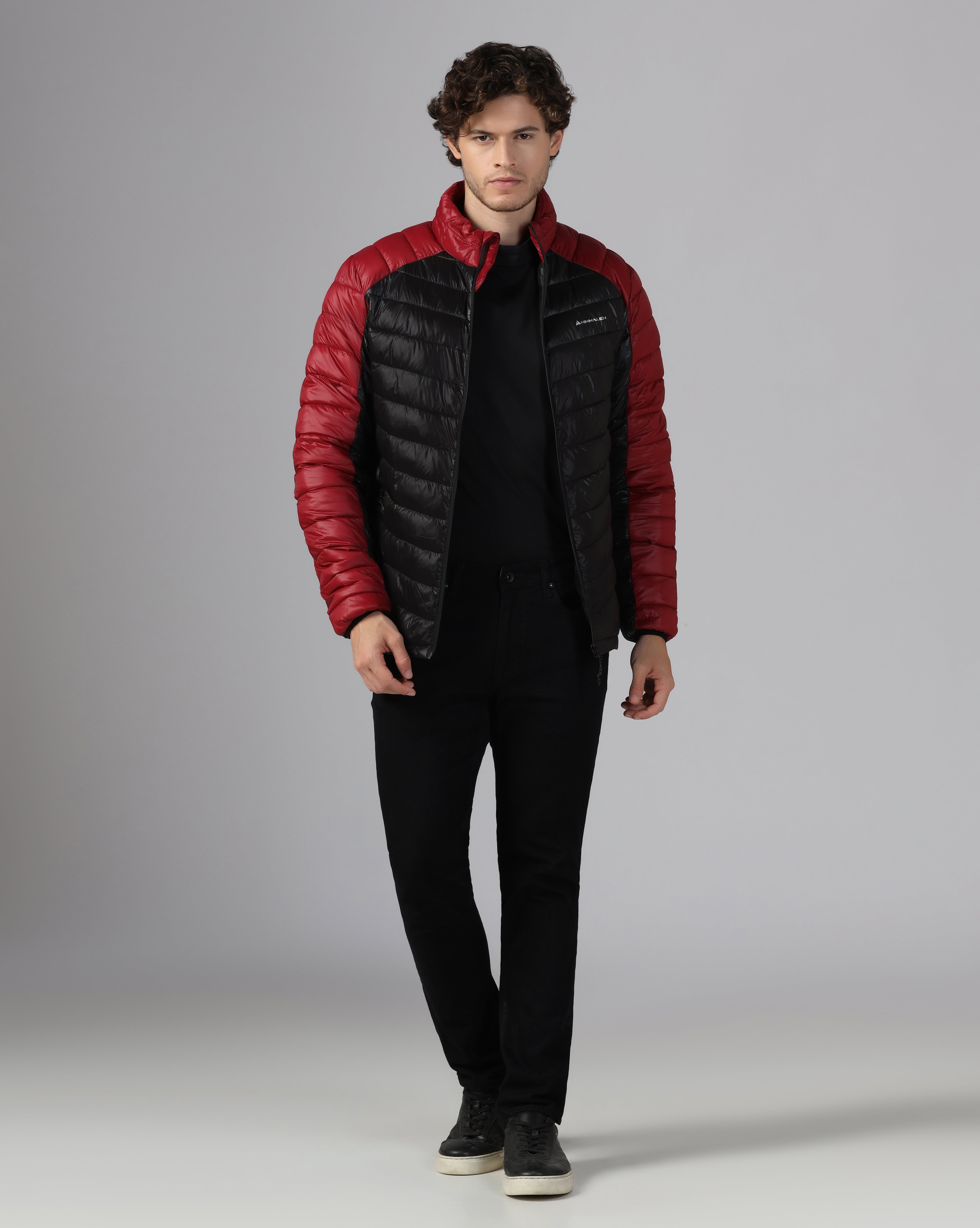 MENS AERIX PUFFER JACKET Red/Black