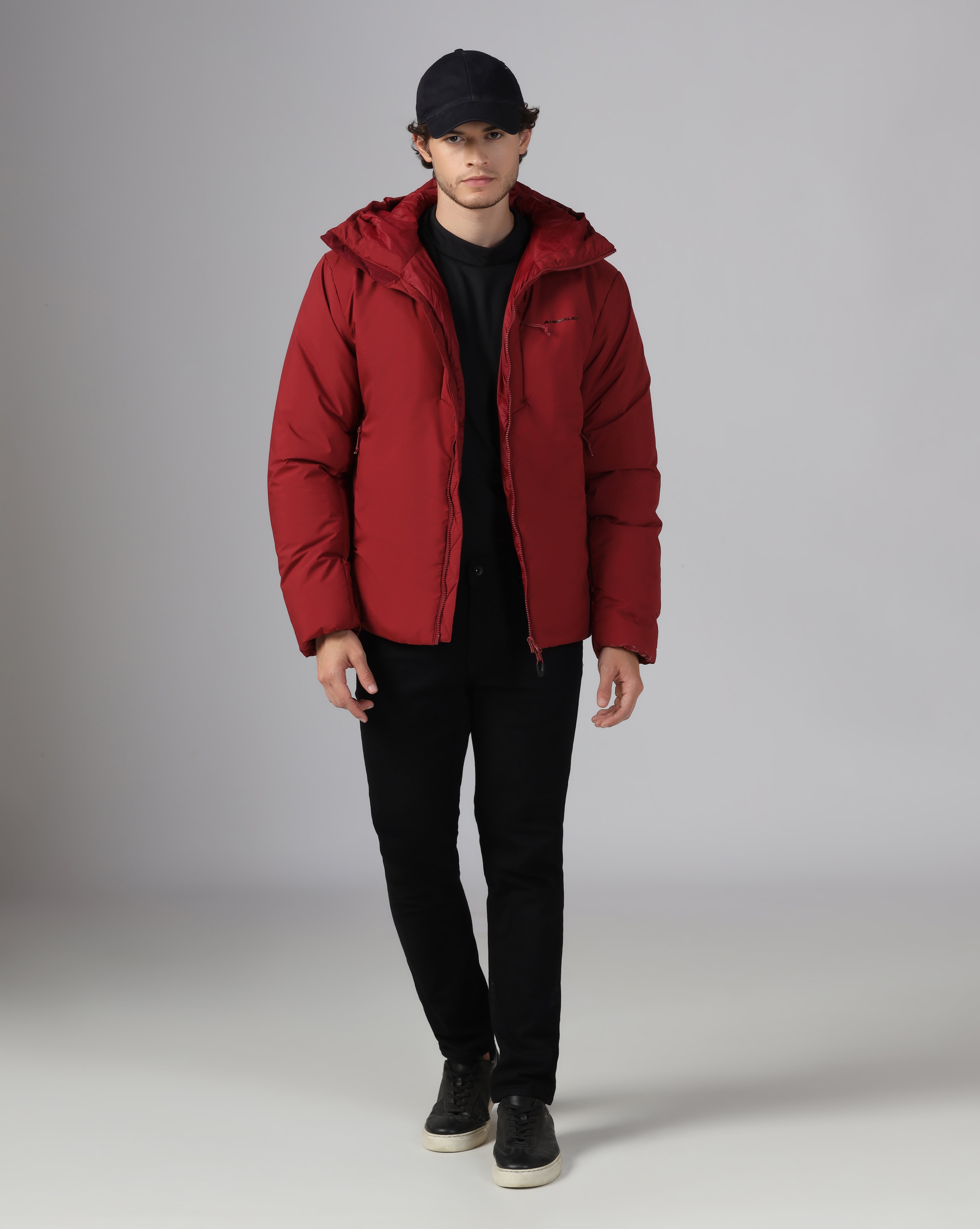 MENS APEX LT HOODY JACKET Red