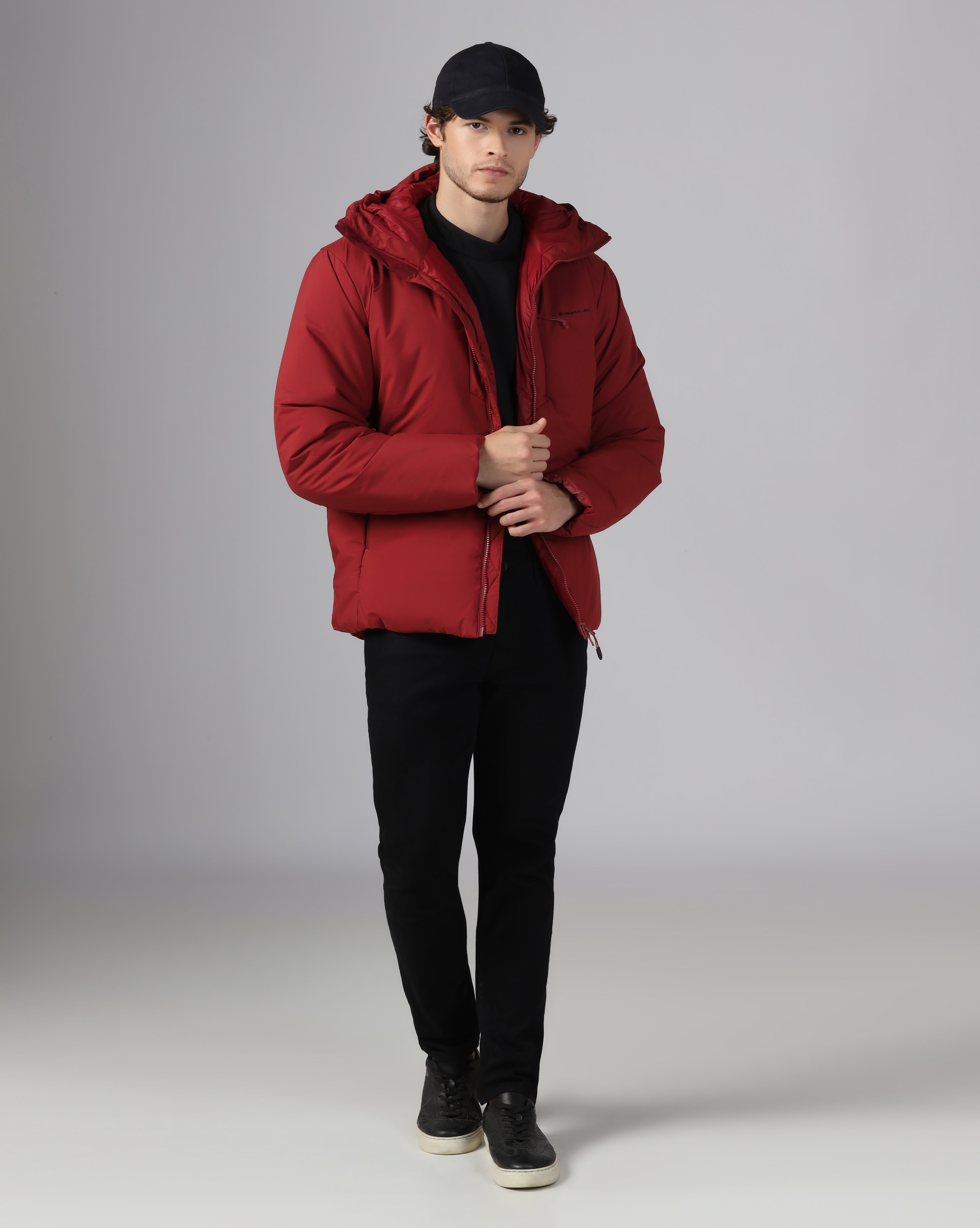 MENS APEX LT HOODY JACKET Red
