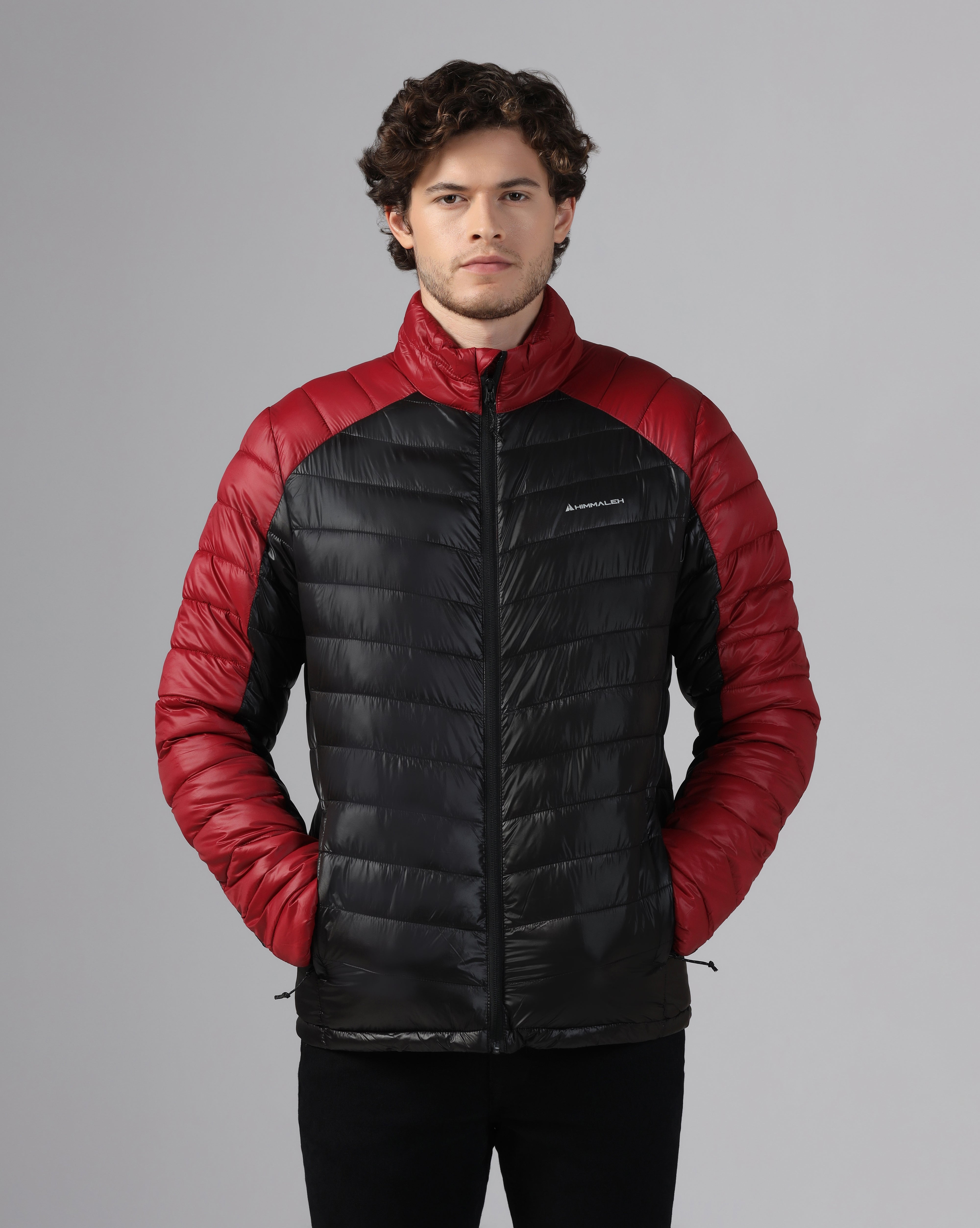 MENS AERIX PUFFER JACKET Red/Black