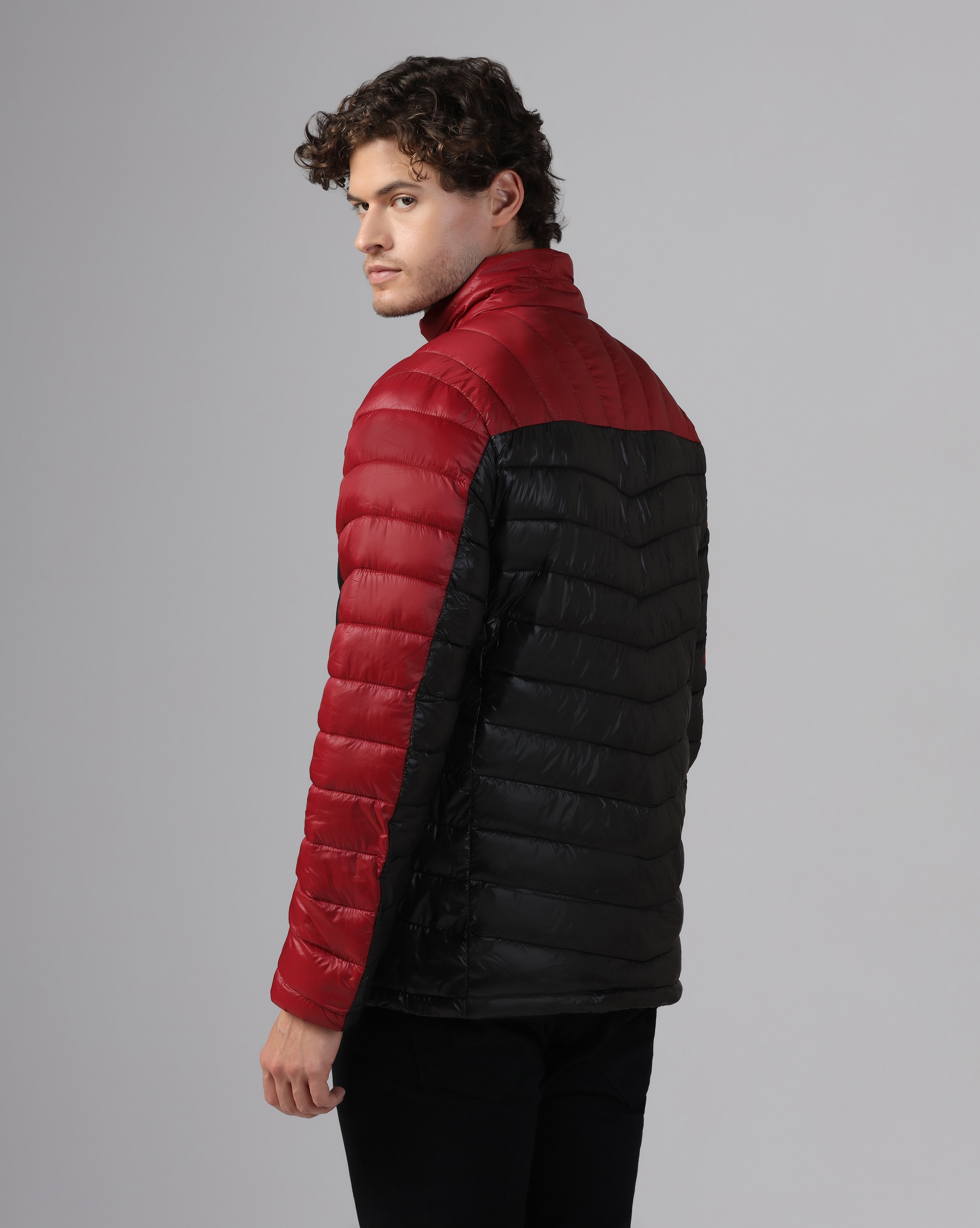 MENS AERIX PUFFER JACKET Red/Black