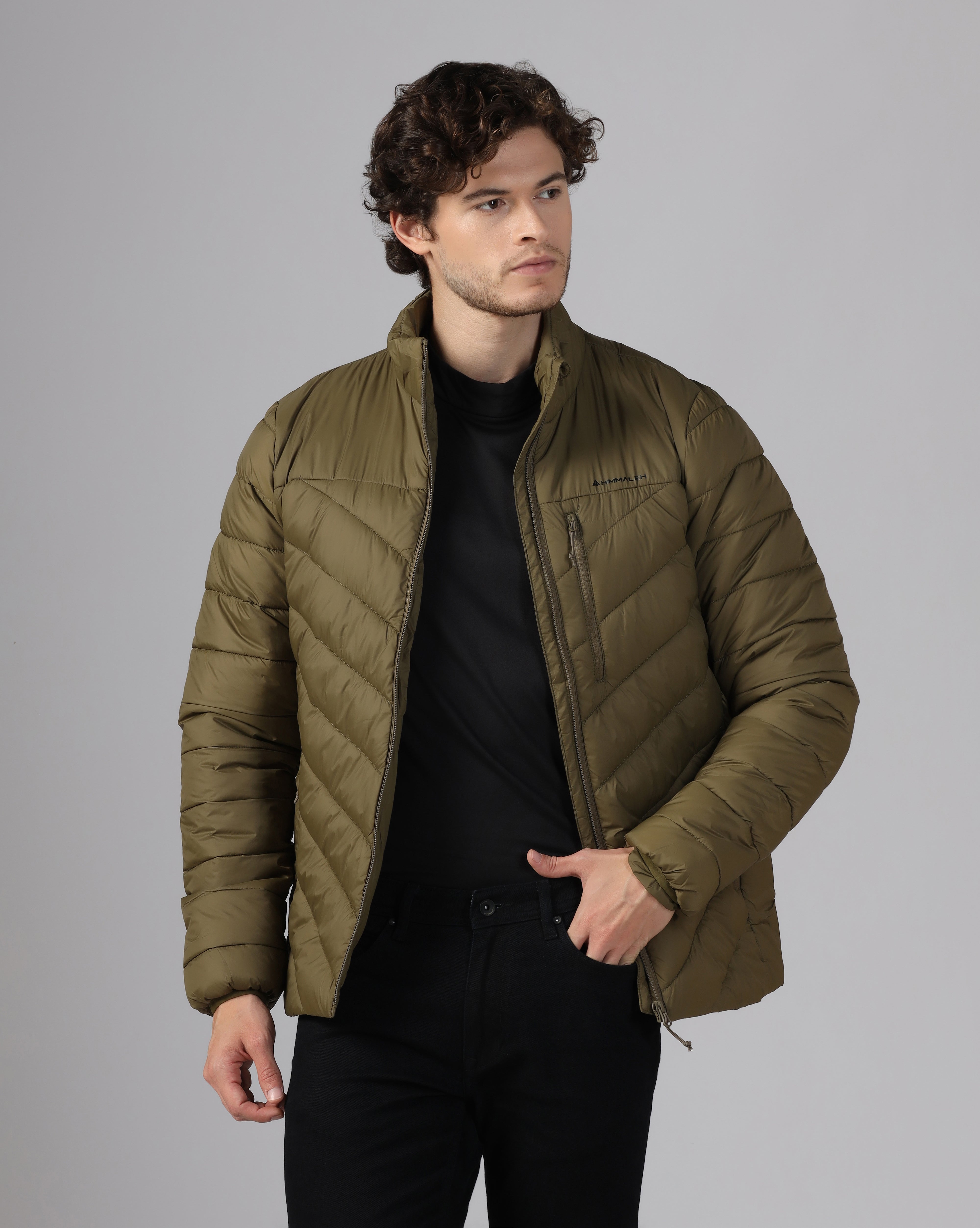 MENS ZEPHYR PUFFER JACKET Brown