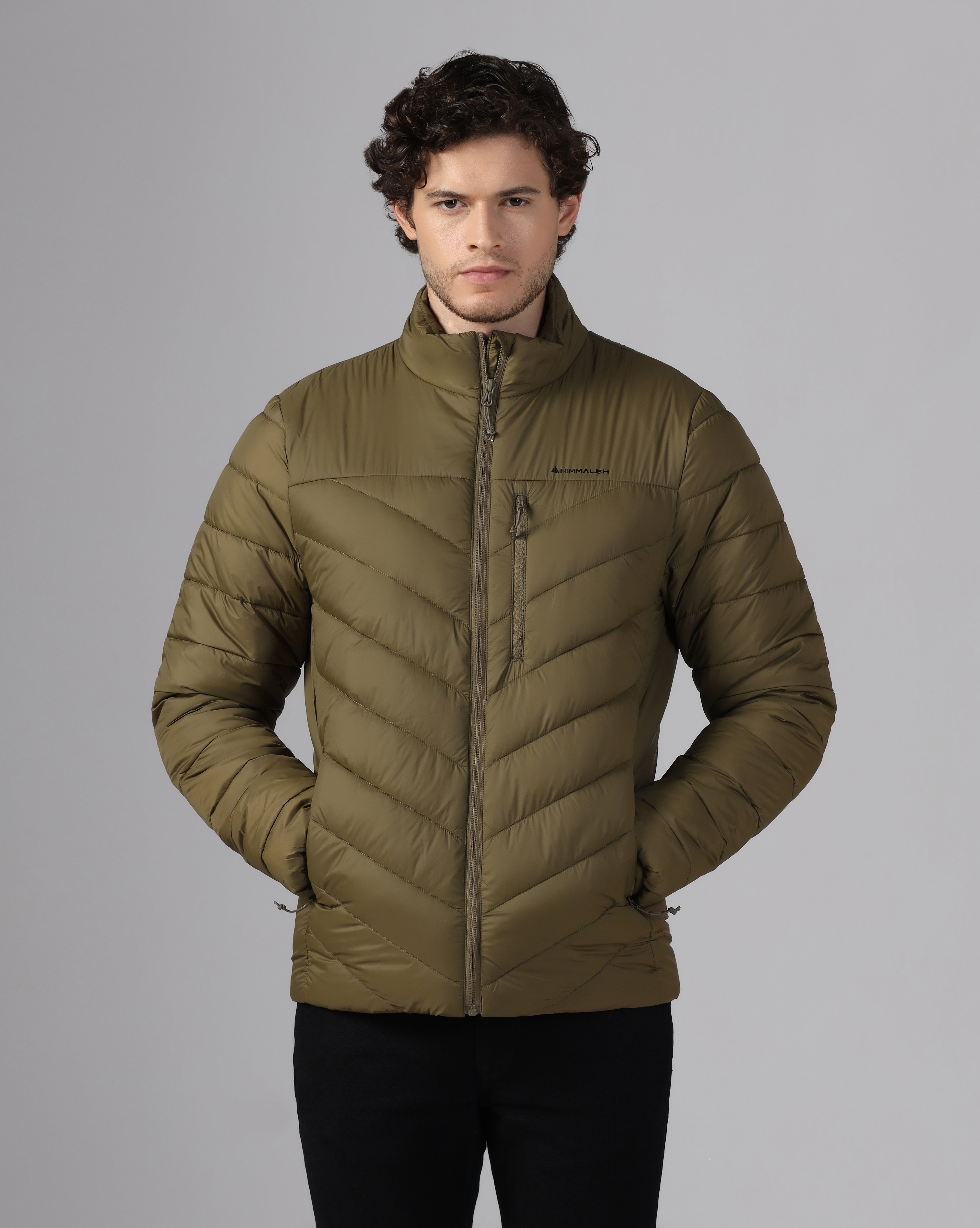 MENS ZEPHYR PUFFER JACKET Brown