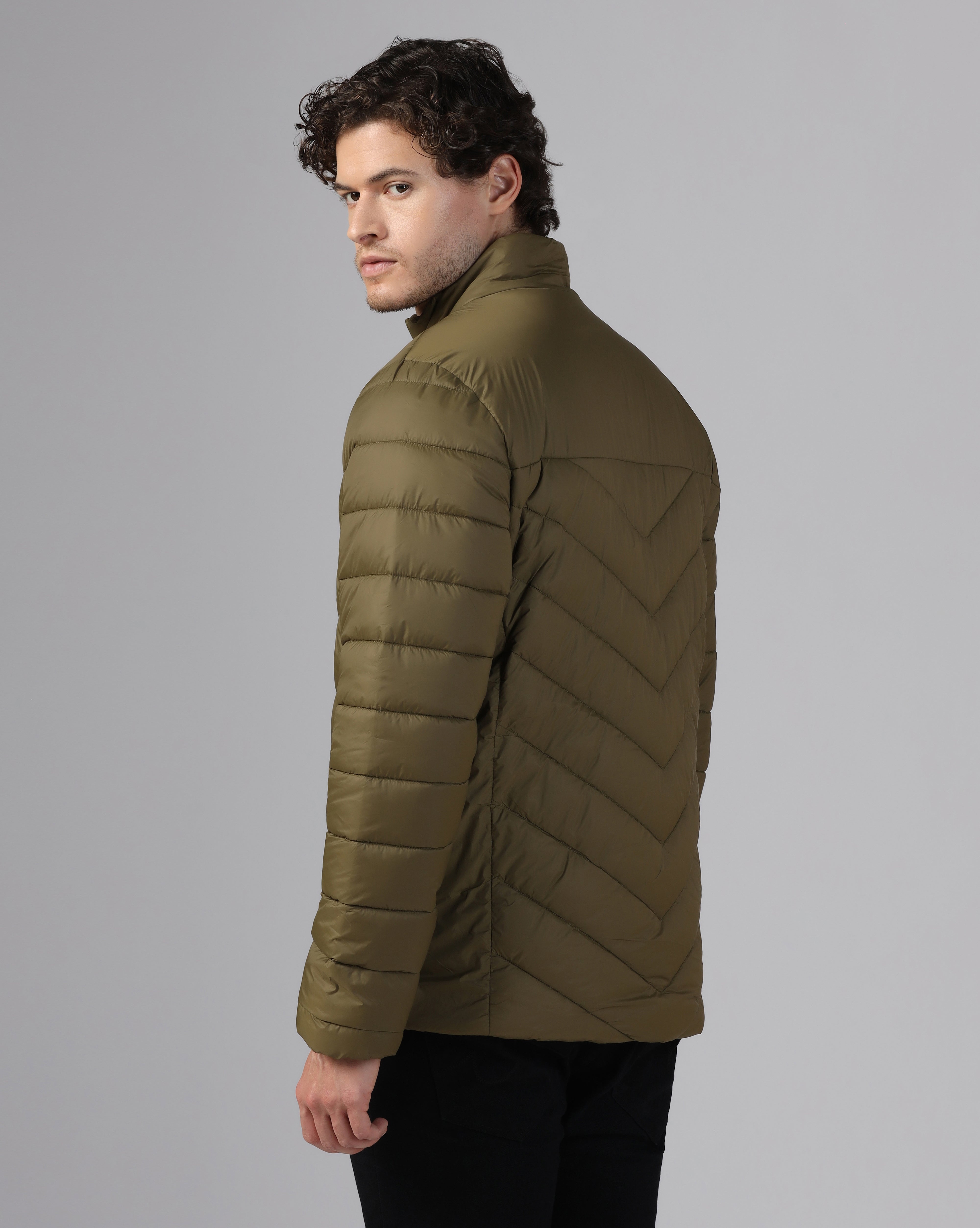 MENS ZEPHYR PUFFER JACKET Brown