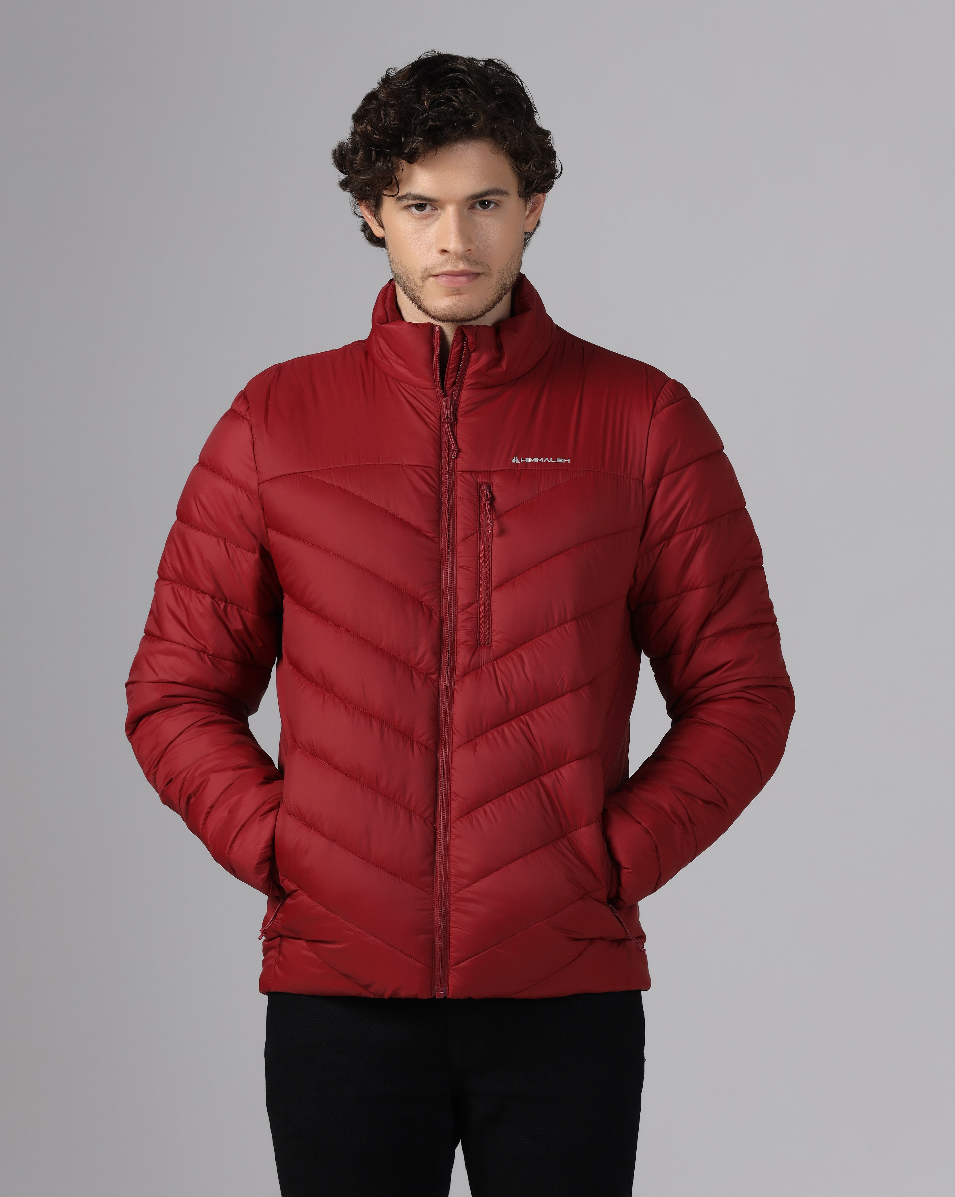 MENS ZEPHYR PUFFER JACKET Red