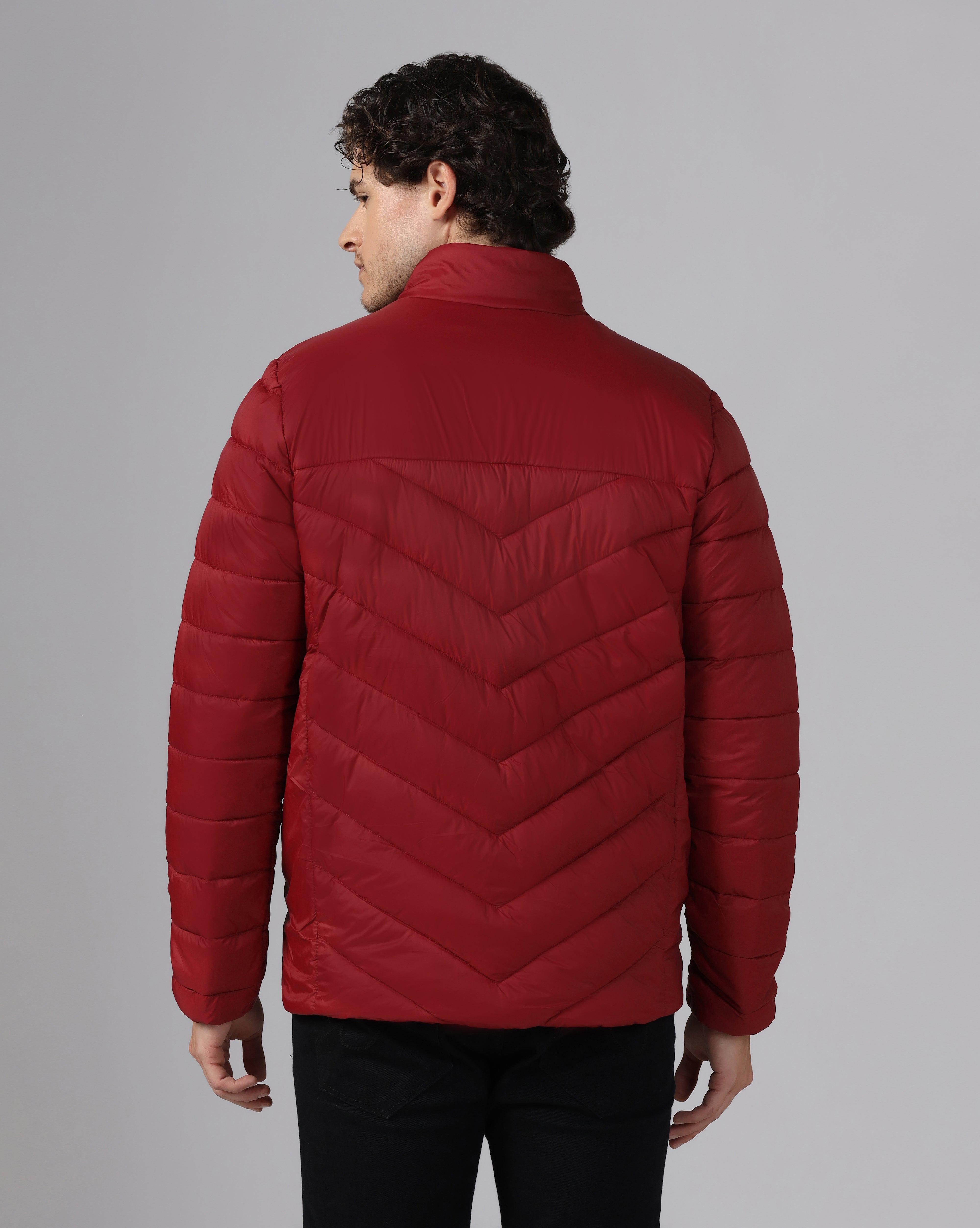 MENS ZEPHYR PUFFER JACKET Red