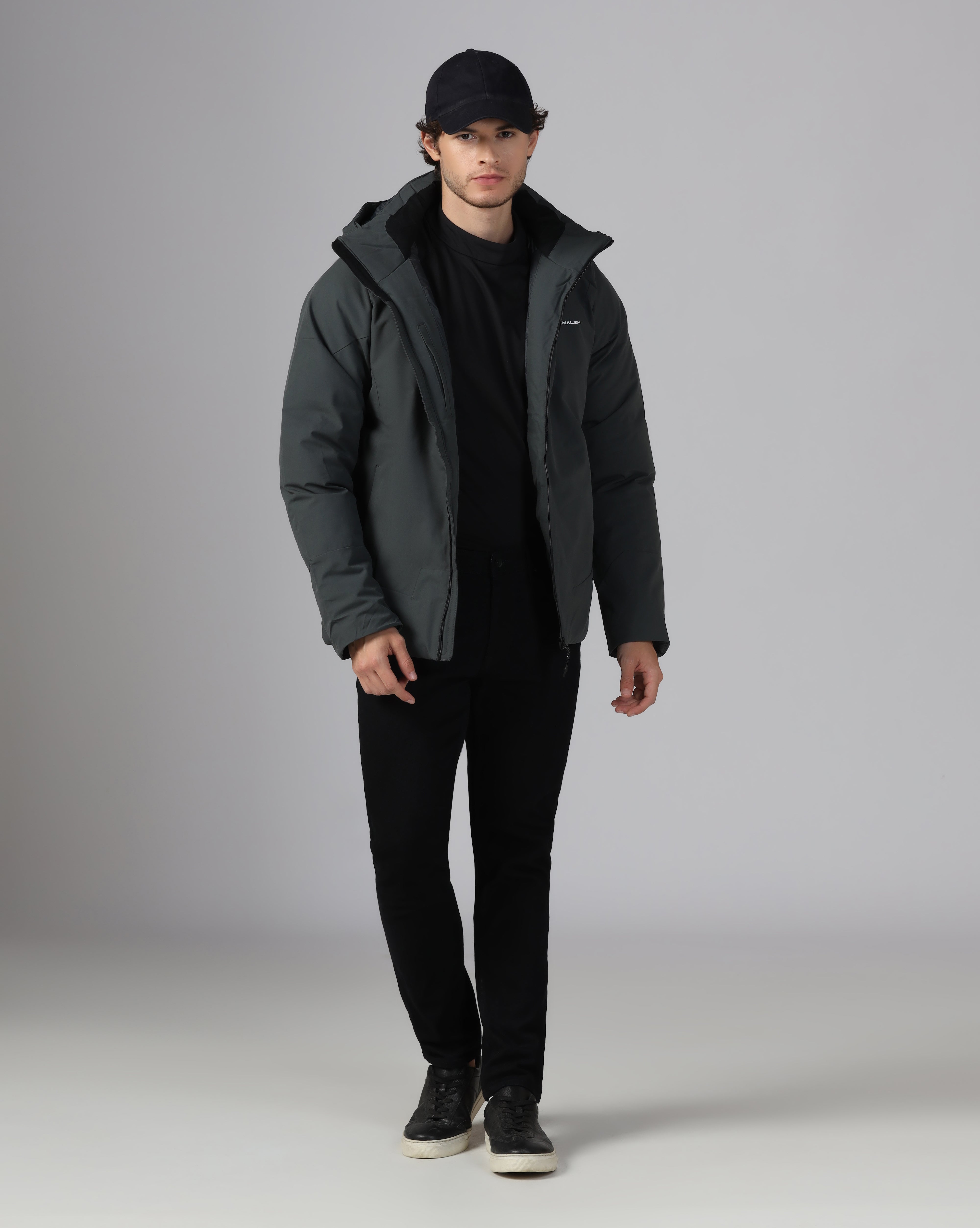 MENS GLACIER INSULATED JACKET Grey