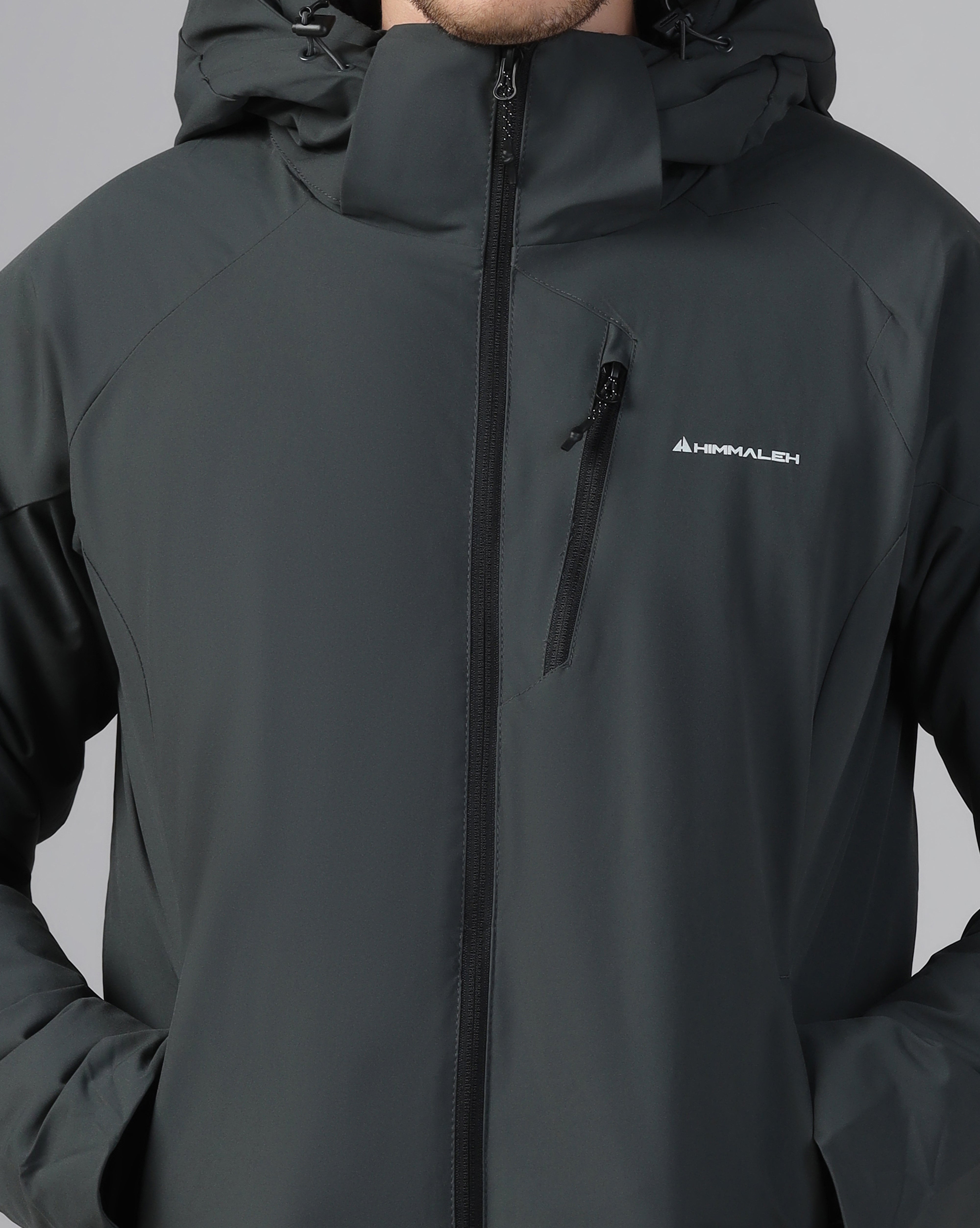 MENS GLACIER INSULATED JACKET Grey