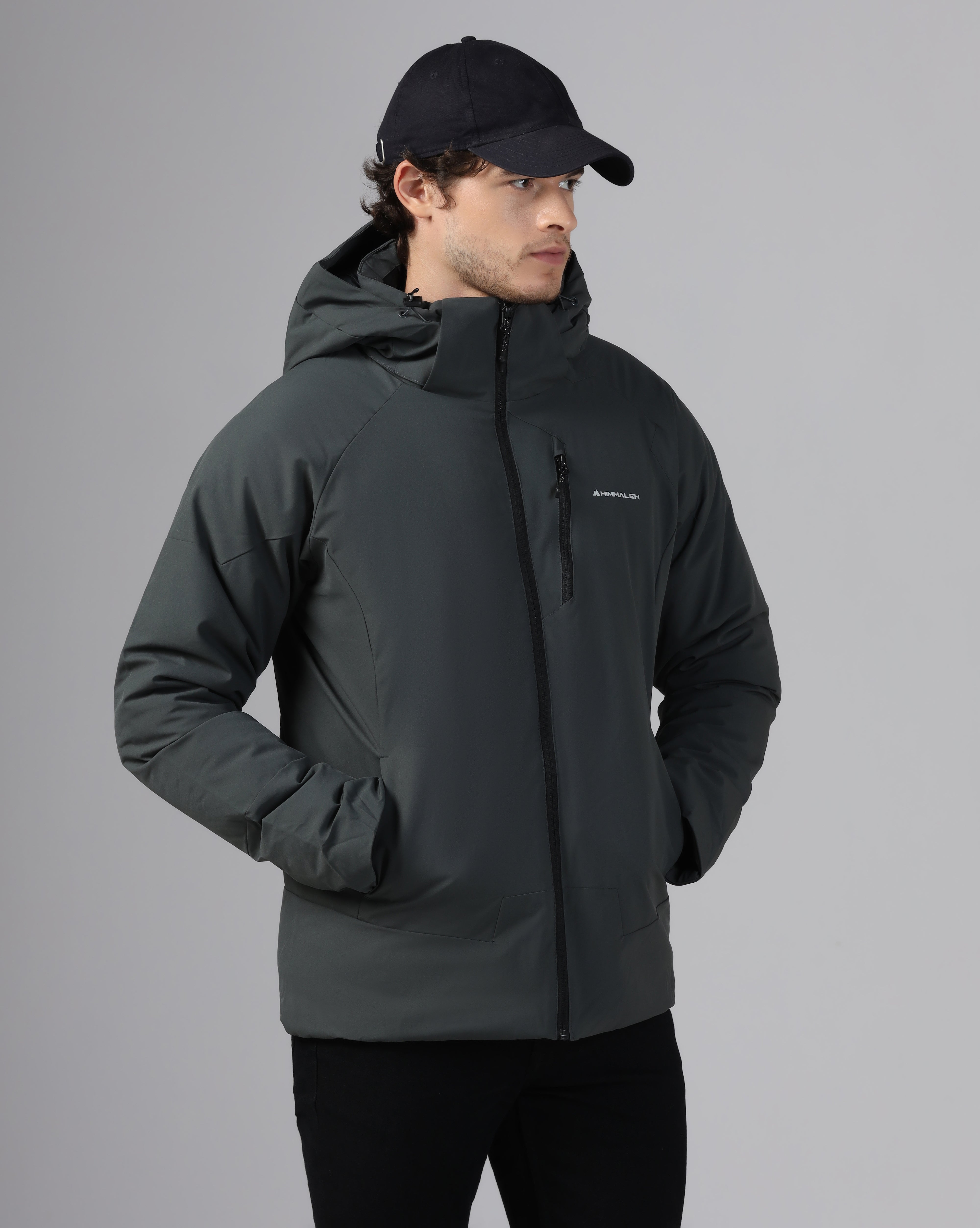 MENS GLACIER INSULATED JACKET Grey
