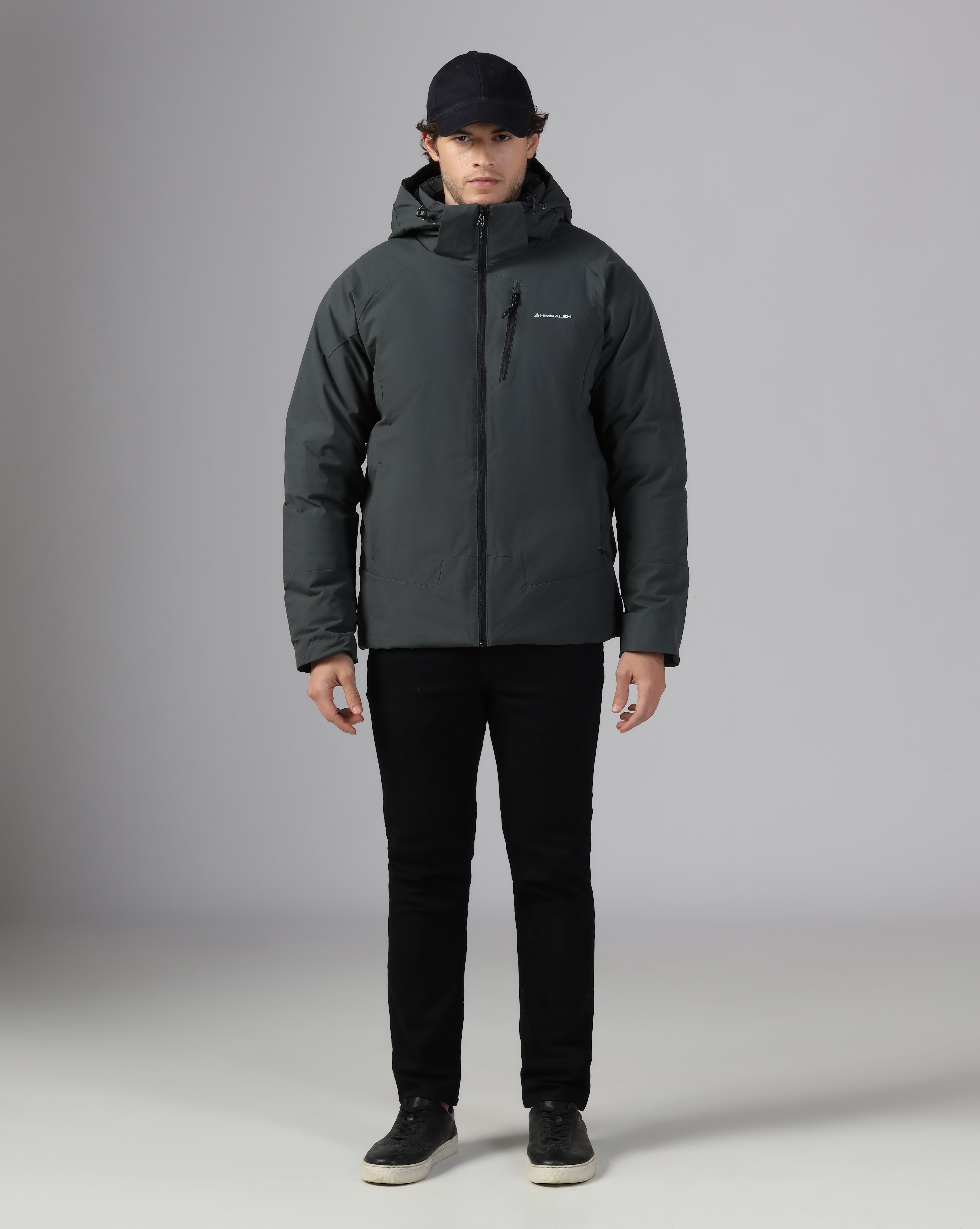 MENS GLACIER INSULATED JACKET Grey