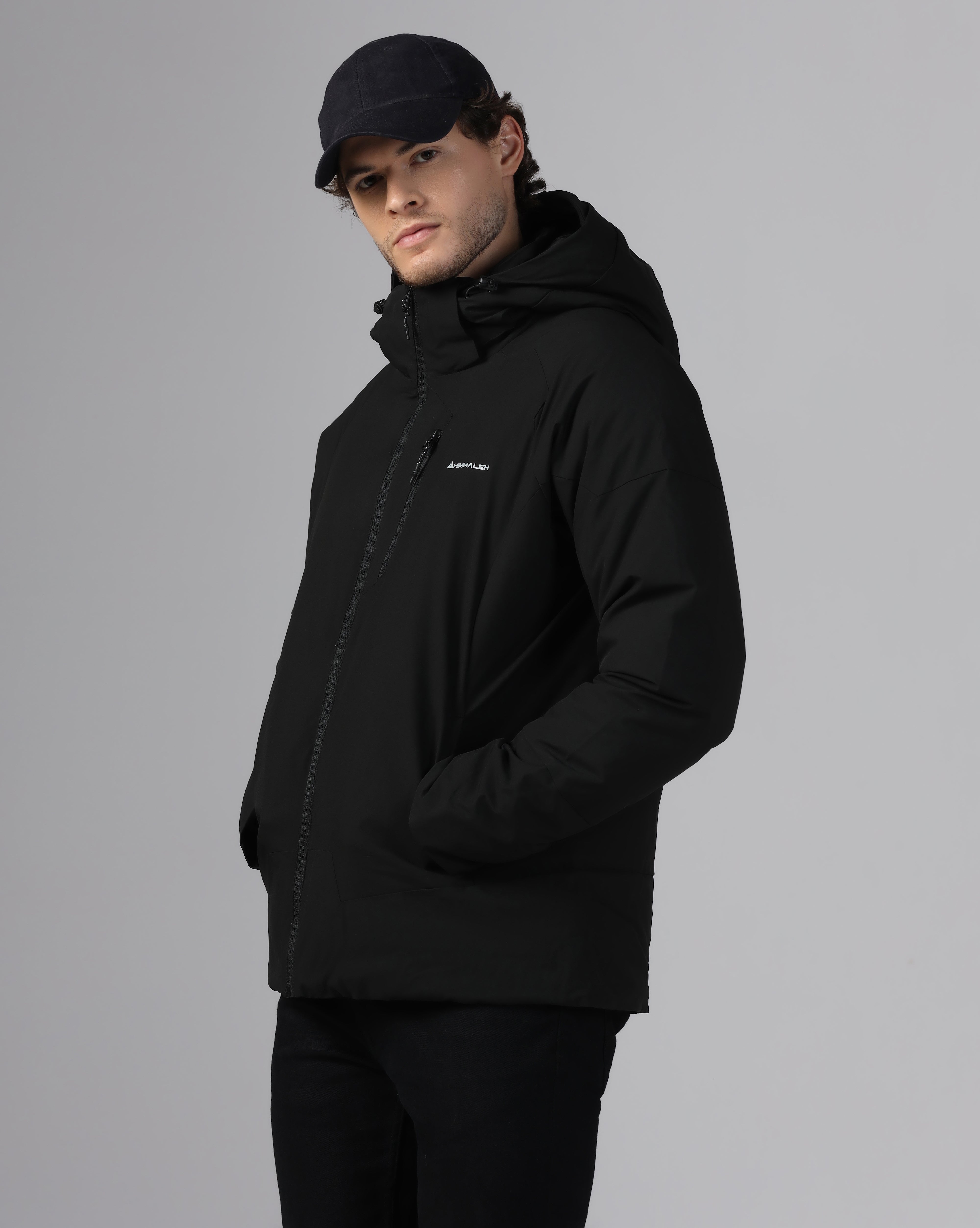 MENS GLACIER INSULATED JACKET Black
