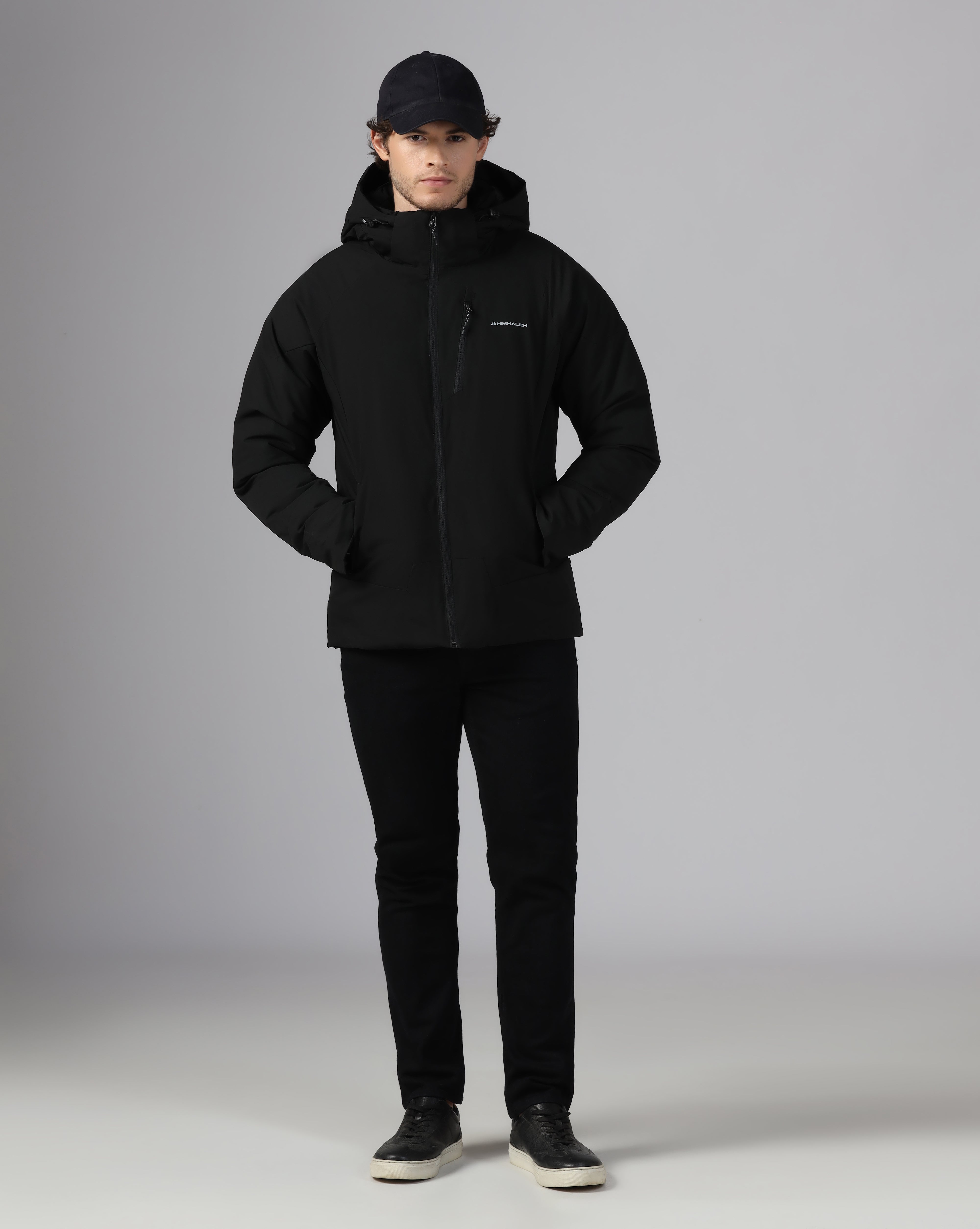MENS GLACIER INSULATED JACKET Black