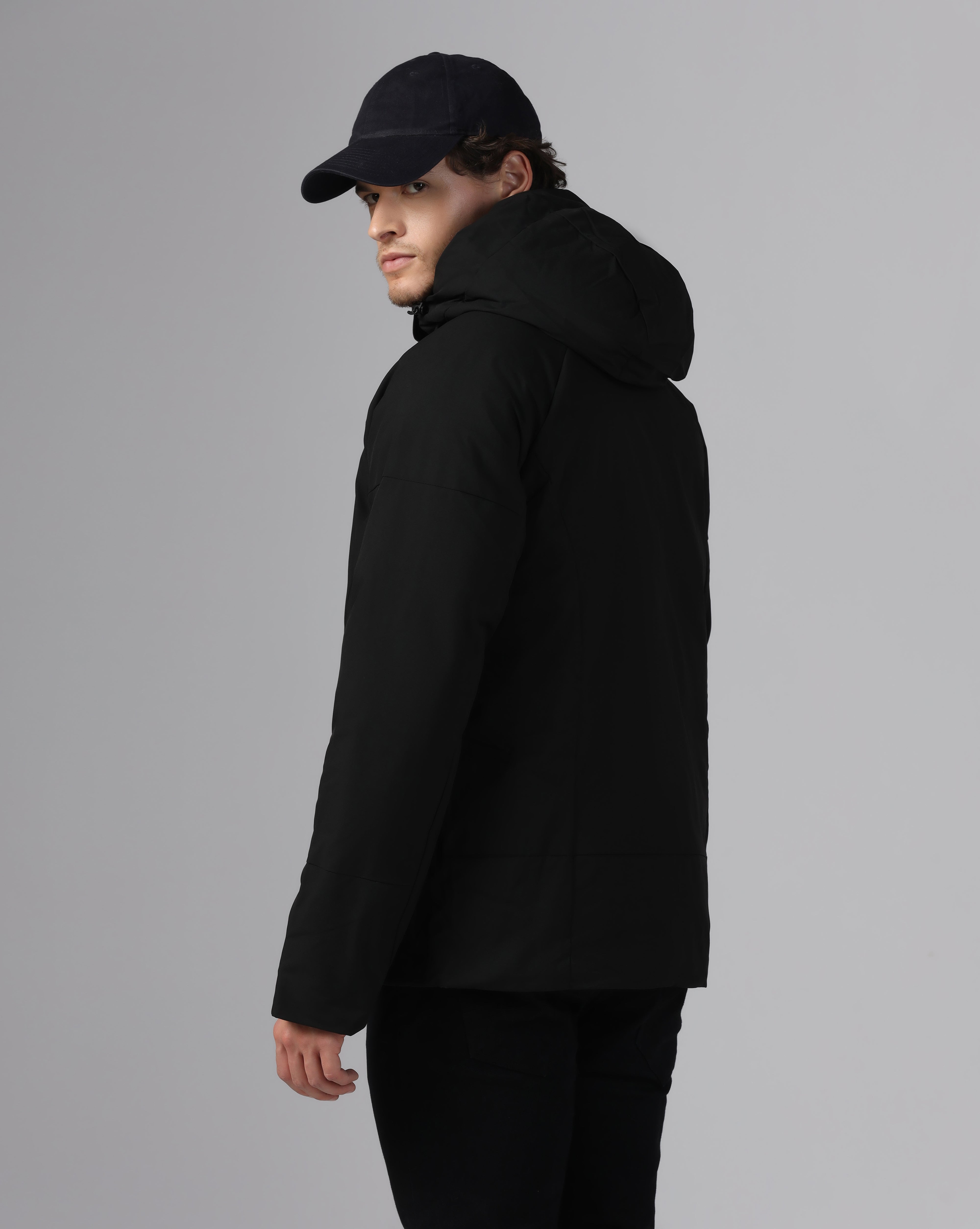 MENS GLACIER INSULATED JACKET Black