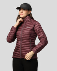 WOMEN'S INFINITY PUFFER JACKET Rich Maroon