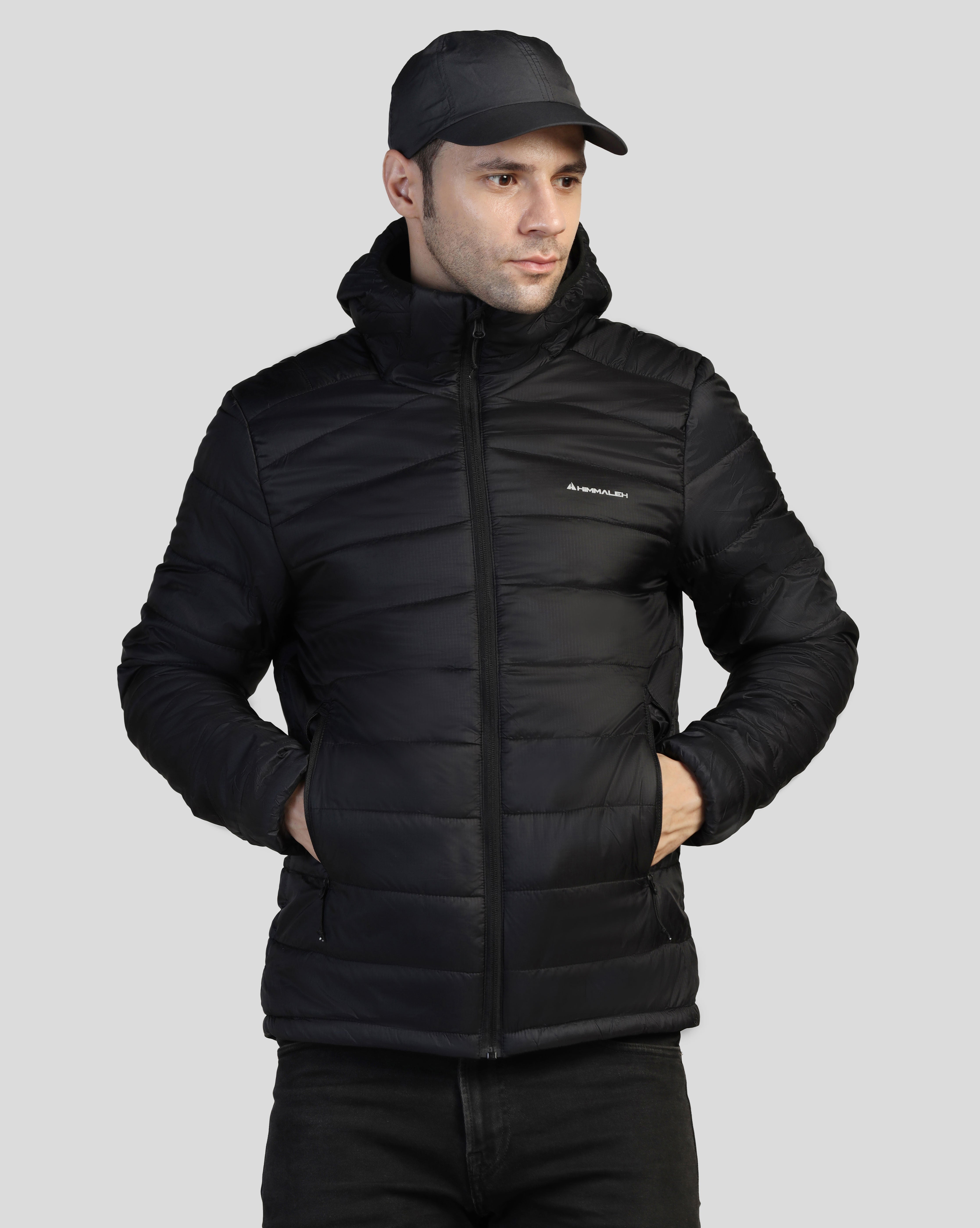MEN'S ALPINE RIPSTOP PUFFER JACKET Midnight Black S
