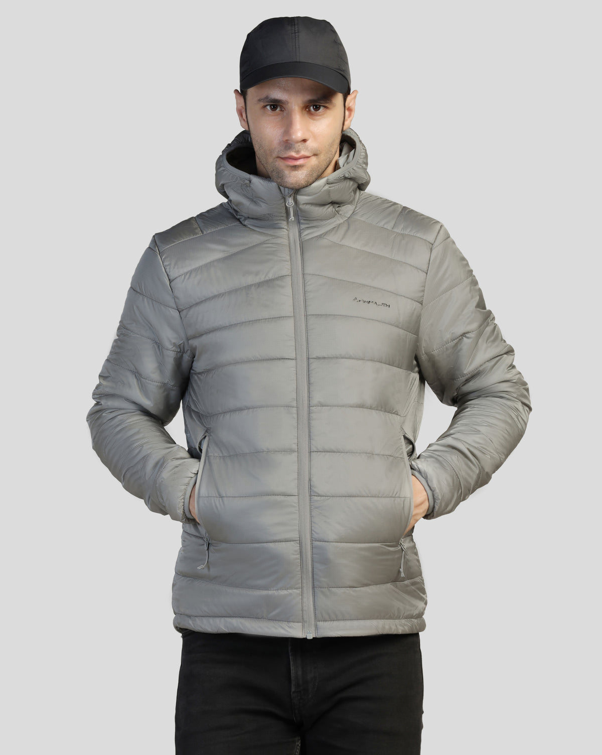 MEN'S ALPINE RIPSTOP PUFFER JACKET Smoke Grey