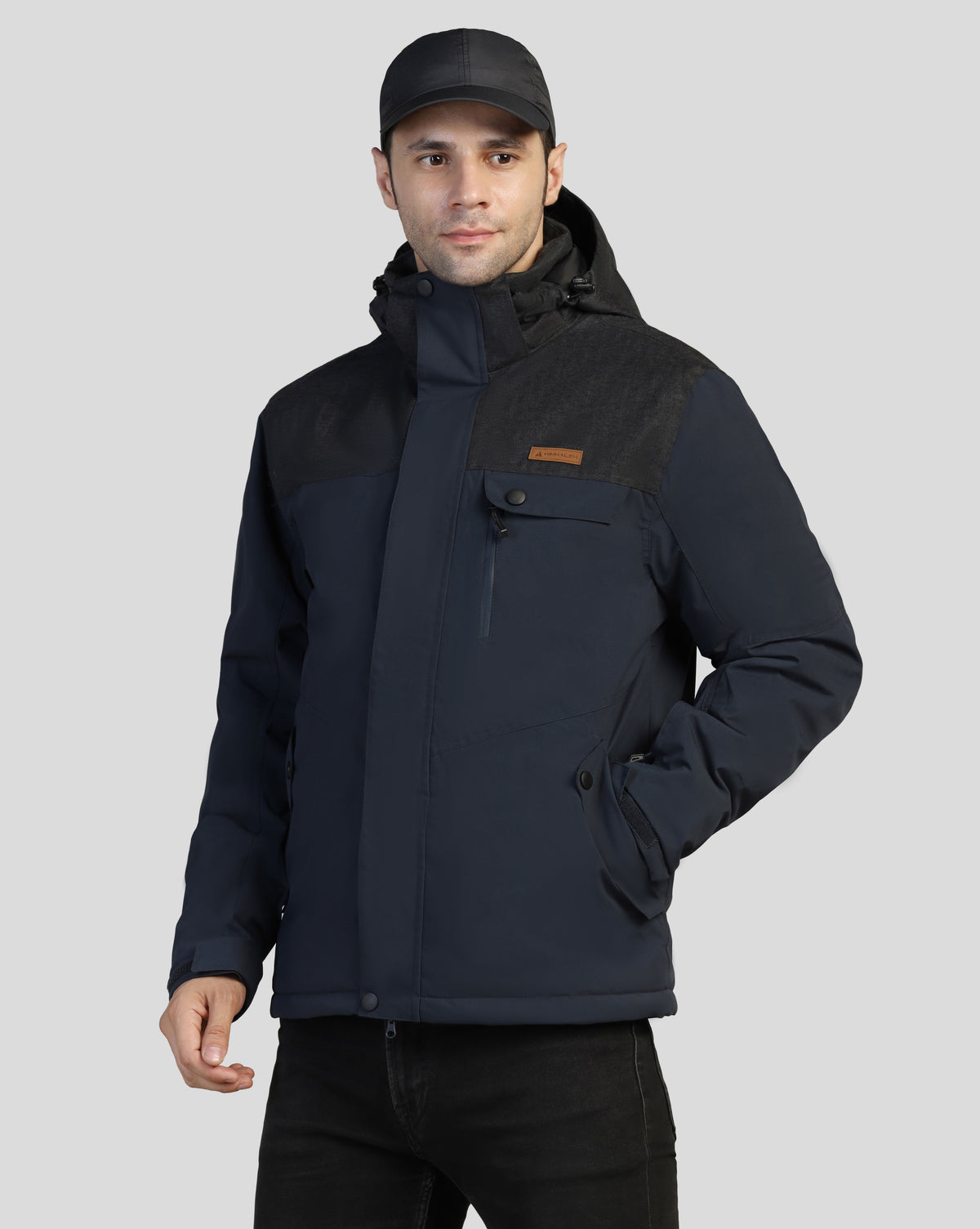 MENS VERTEX WINTER JACKET Aqua Blue