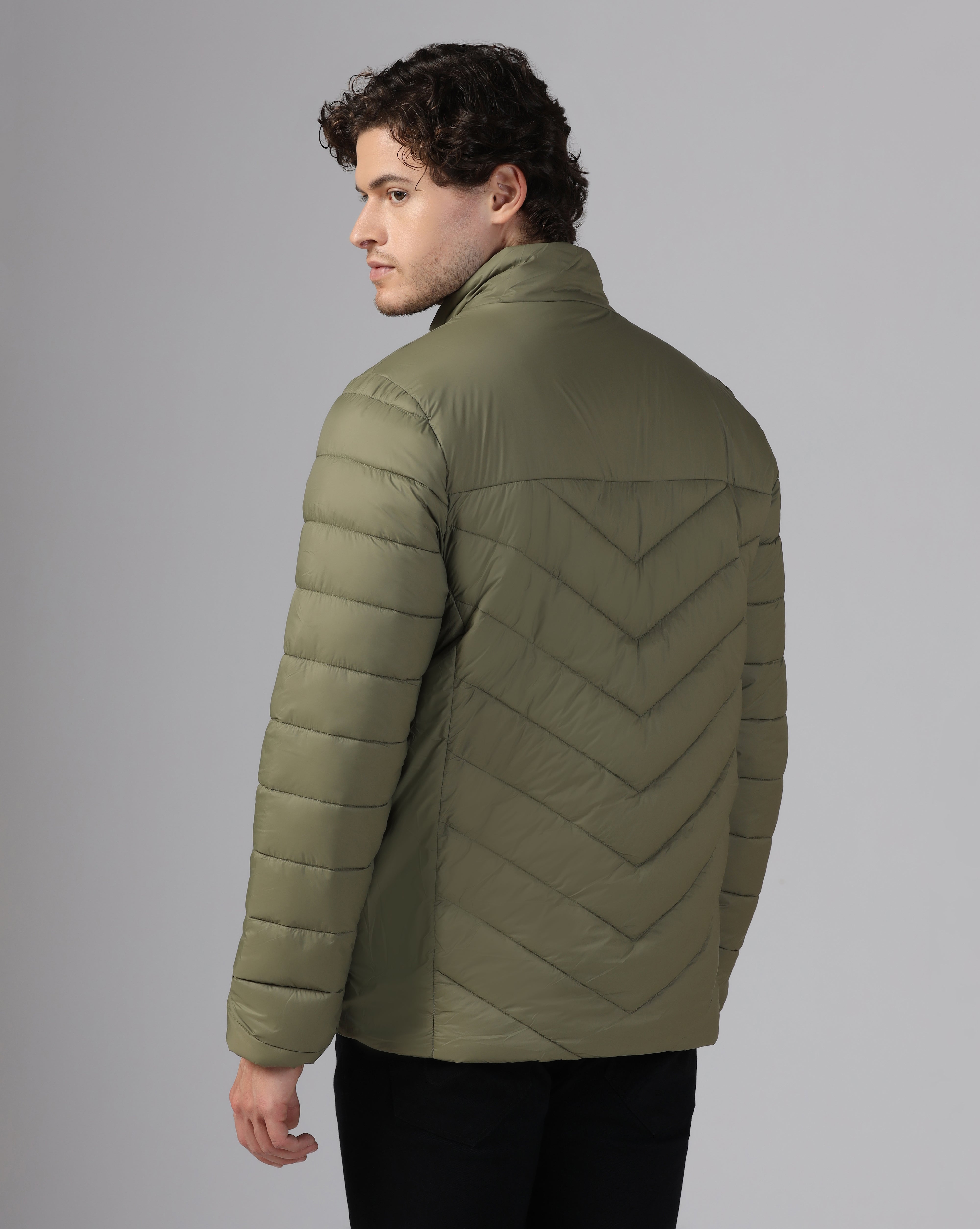 MENS ZEPHYR PUFFER JACKET Olive