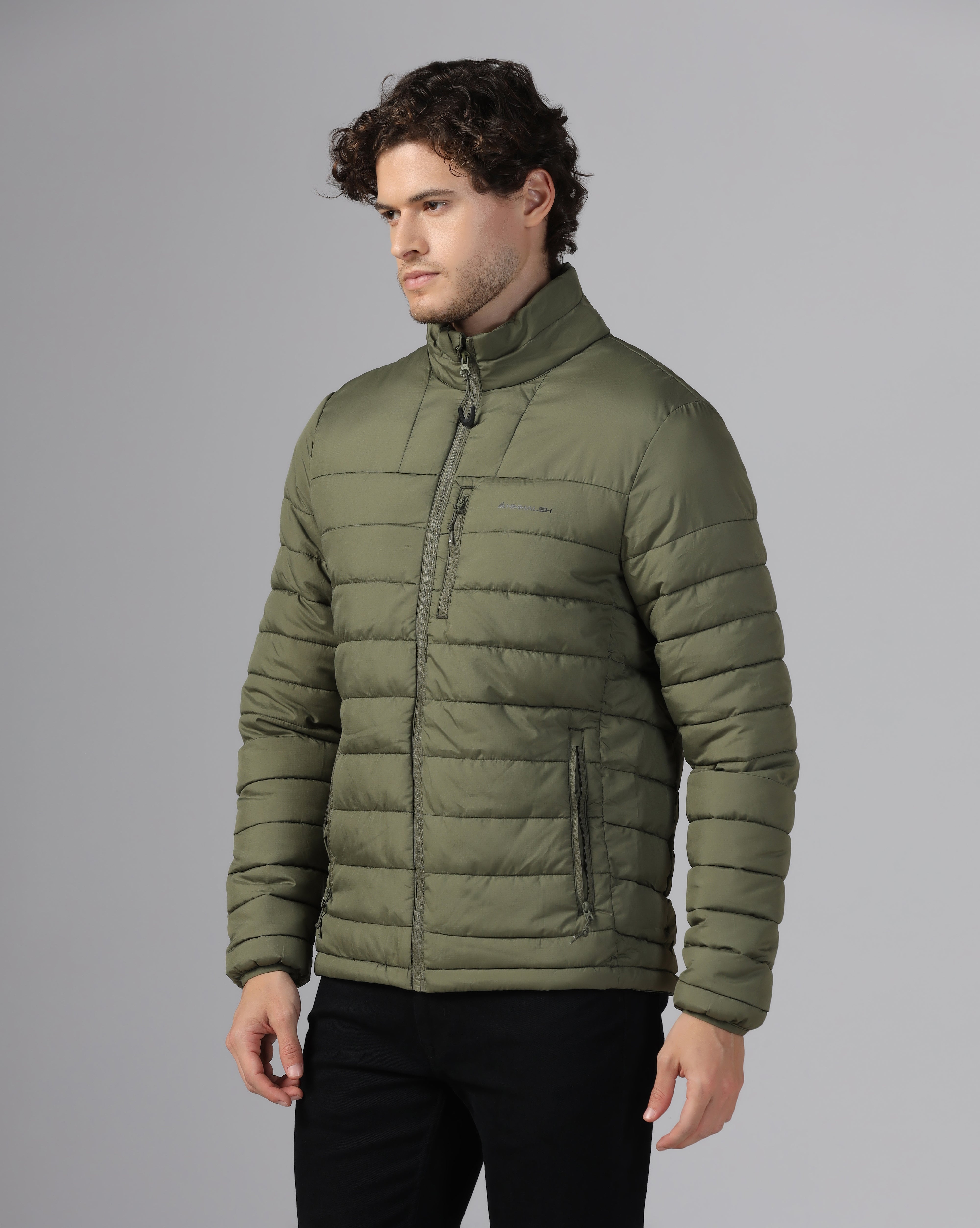 MENS AERON PUFFER JACKET Olive