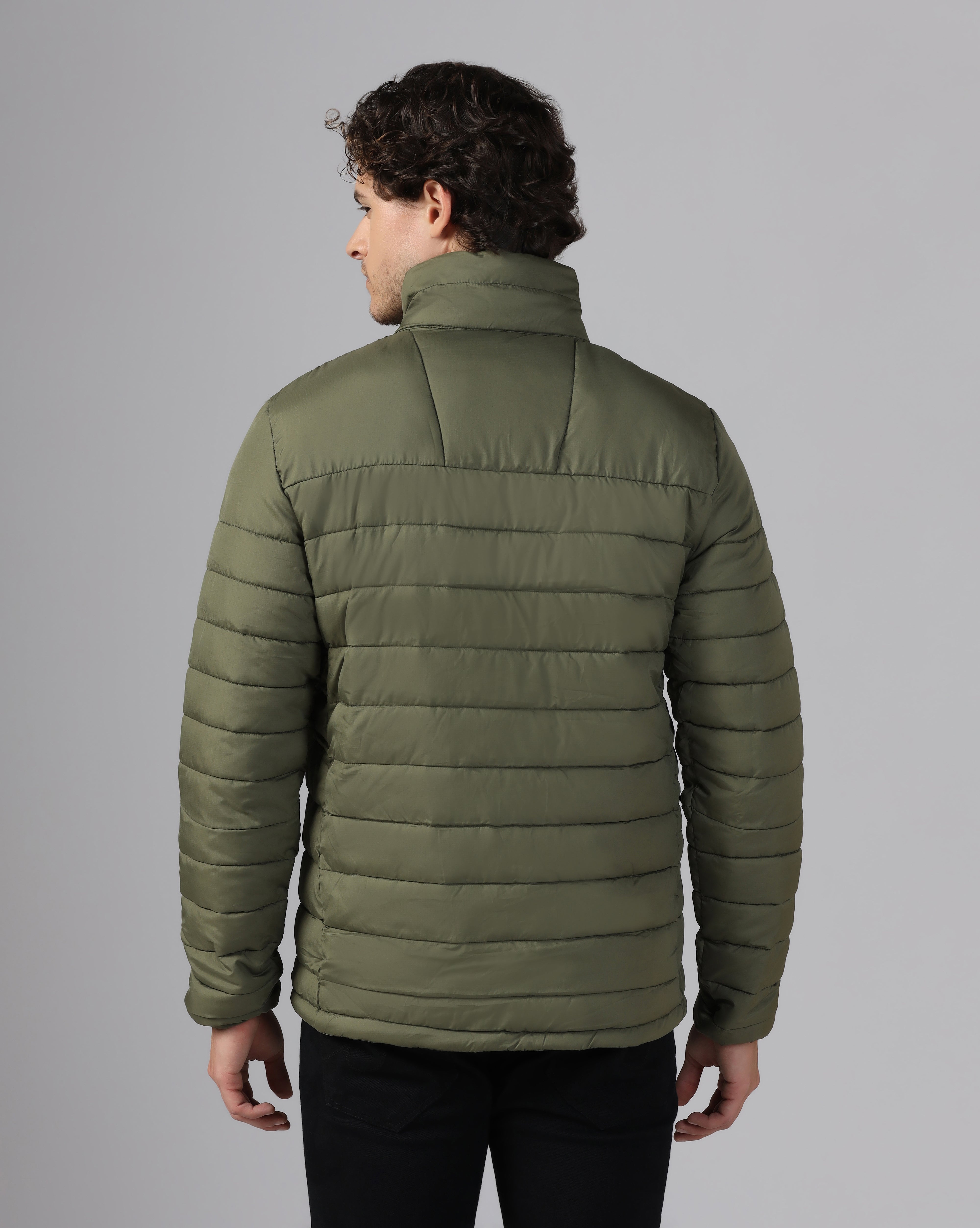 MENS AERON PUFFER JACKET Olive